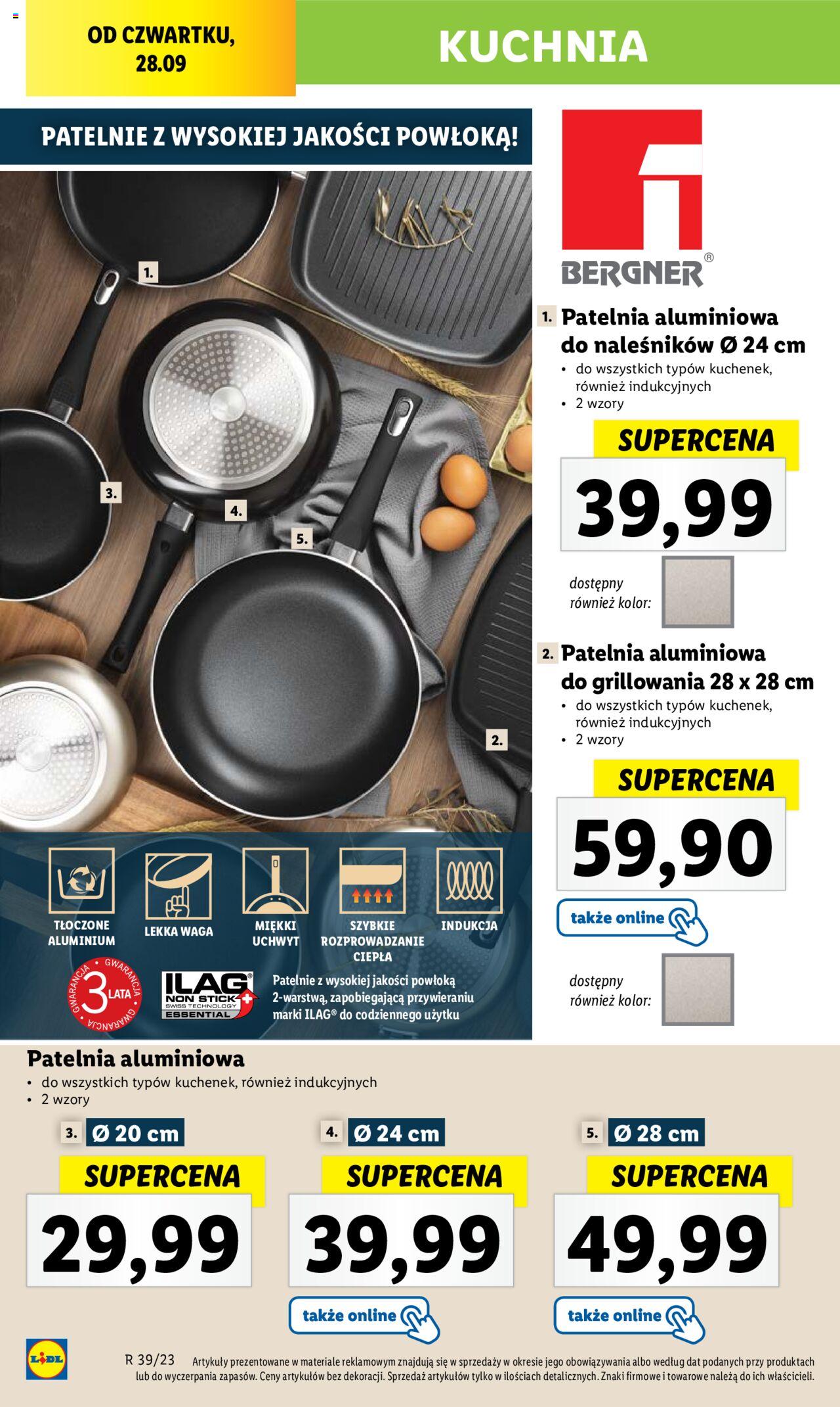LIDL gazetka ważna od  28.09.2023 do  30.09.2023 strona 50