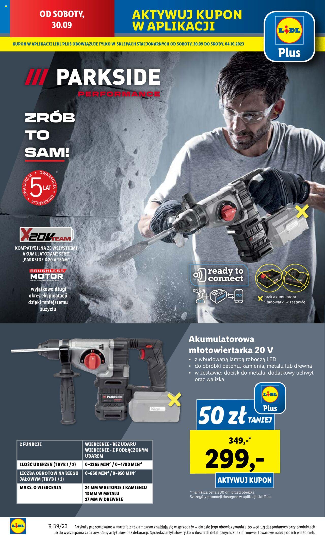 LIDL gazetka ważna od  28.09.2023 do  30.09.2023 strona 52