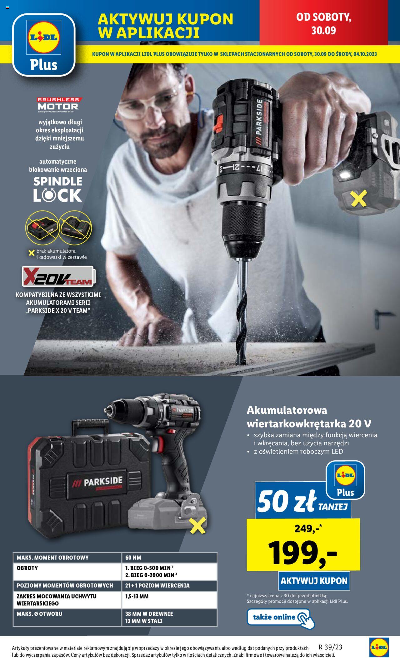 LIDL gazetka ważna od  28.09.2023 do  30.09.2023 strona 53