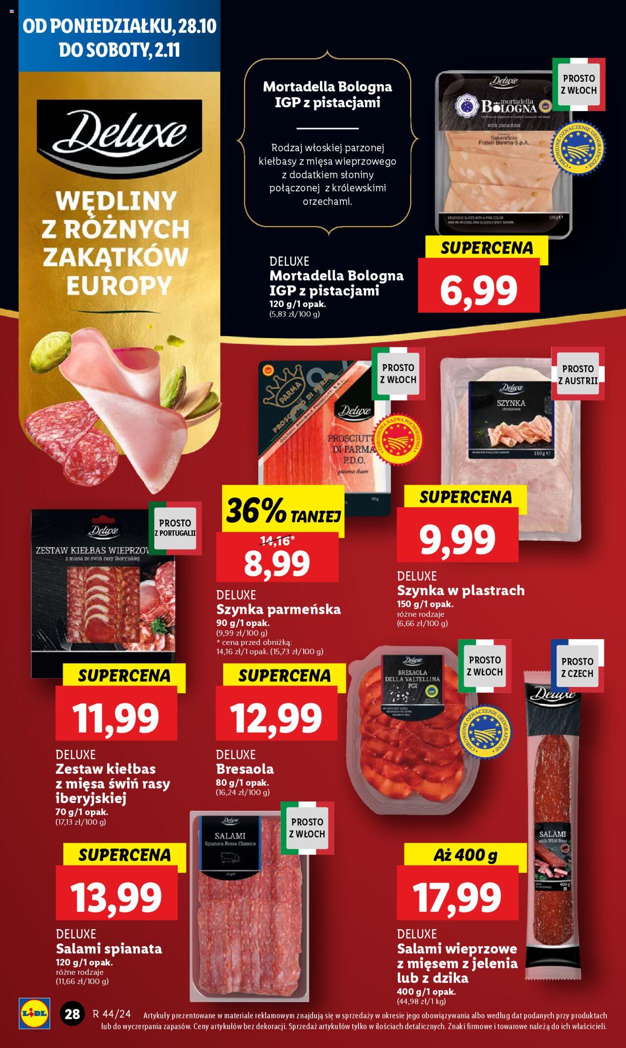 LIDL gazetka ważna od 28.10.2024 do 29.10.2024 strona 30