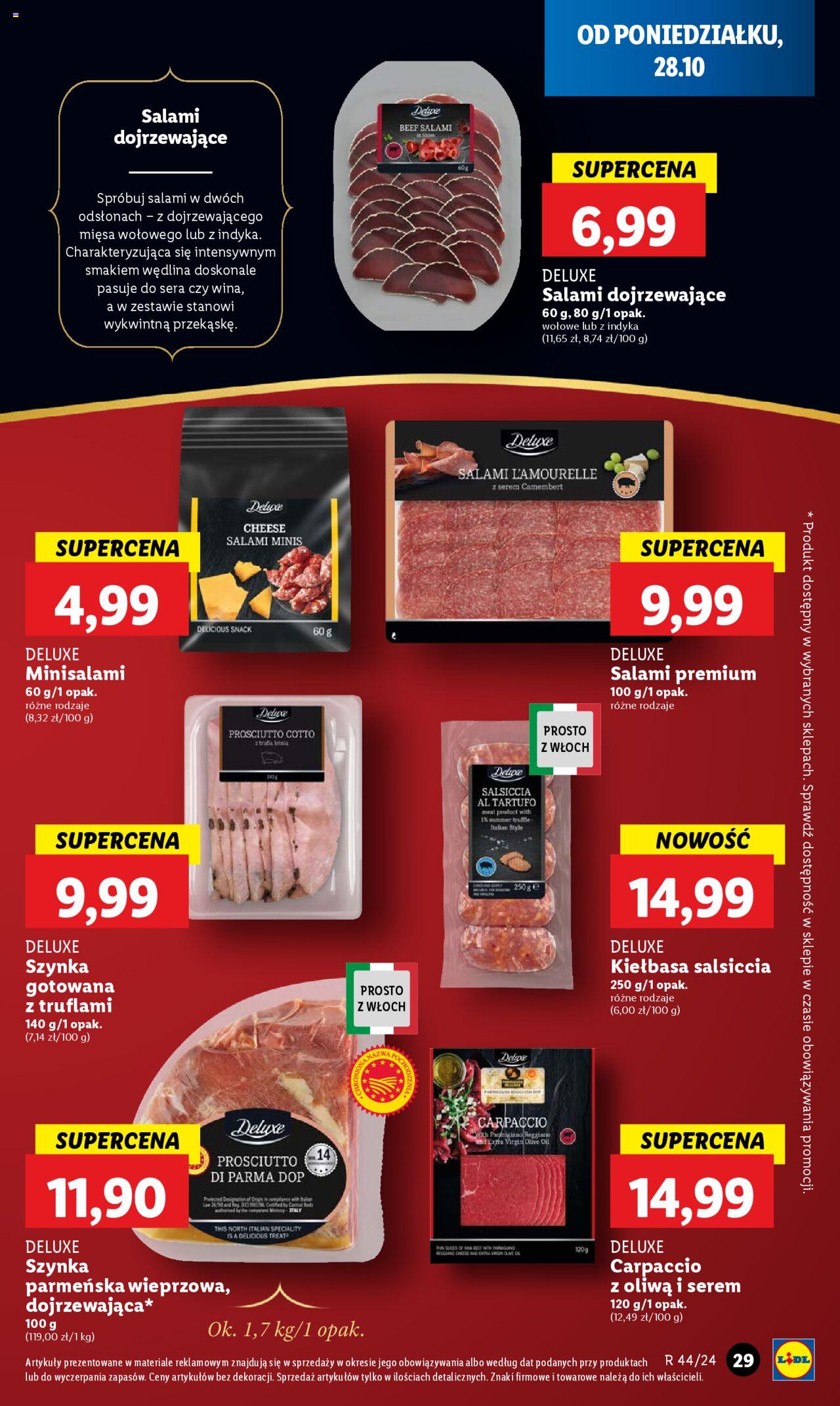 LIDL gazetka ważna od 28.10.2024 do 29.10.2024 strona 31
