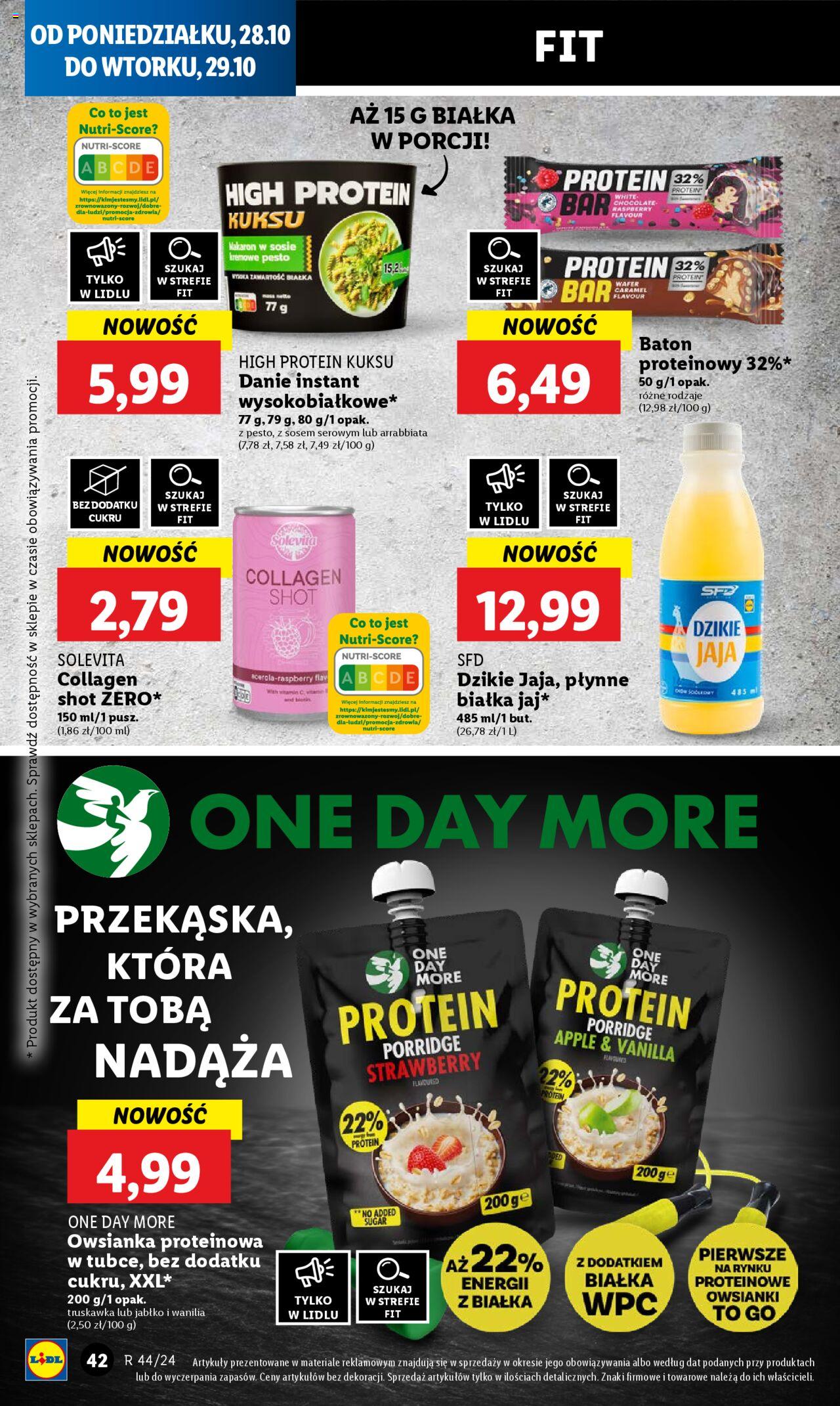LIDL gazetka ważna od 28.10.2024 do 29.10.2024 strona 44