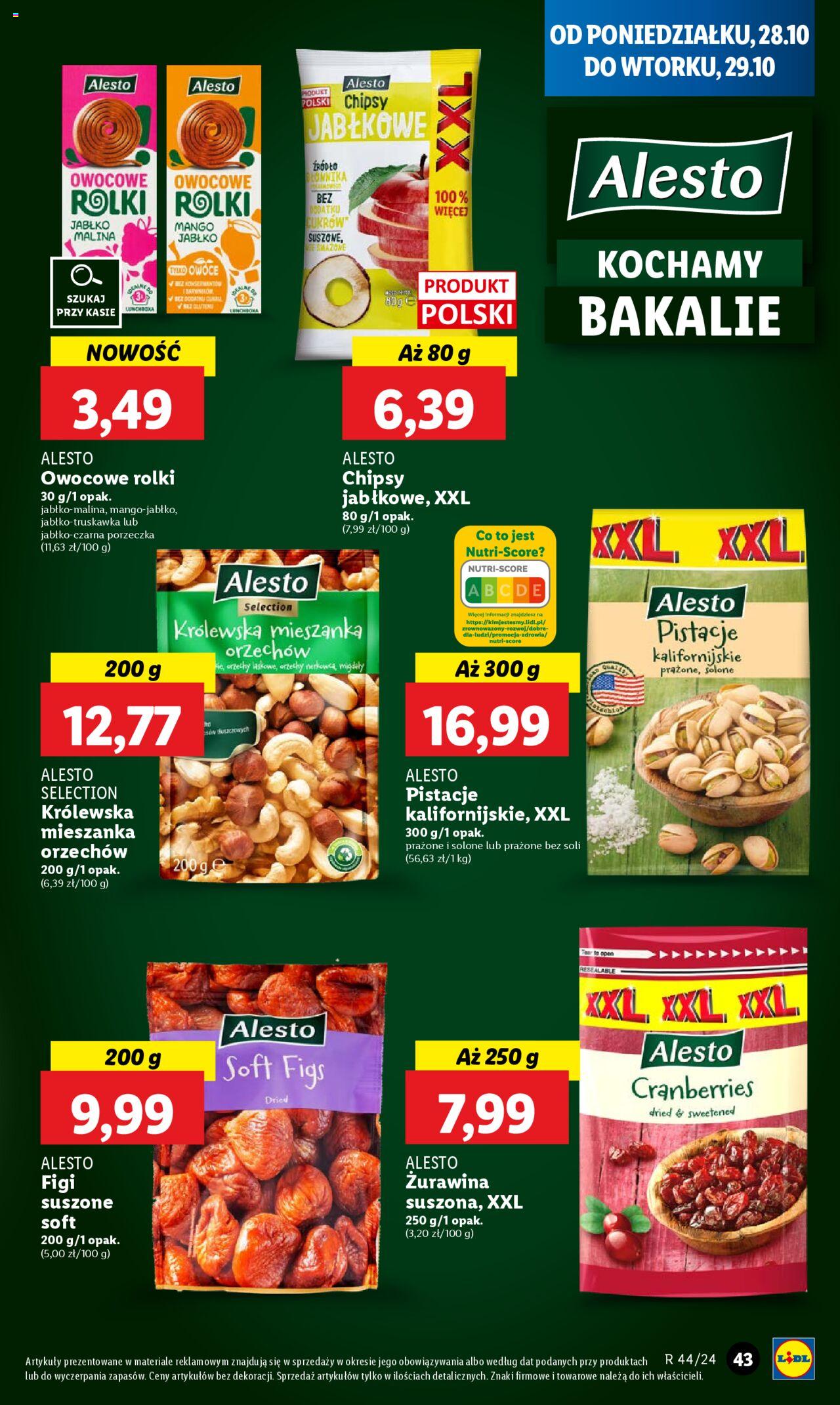 LIDL gazetka ważna od 28.10.2024 do 29.10.2024 strona 45