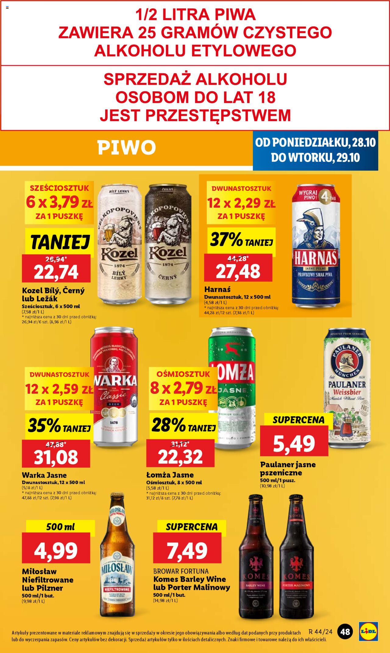 LIDL gazetka ważna od 28.10.2024 do 29.10.2024 strona 51