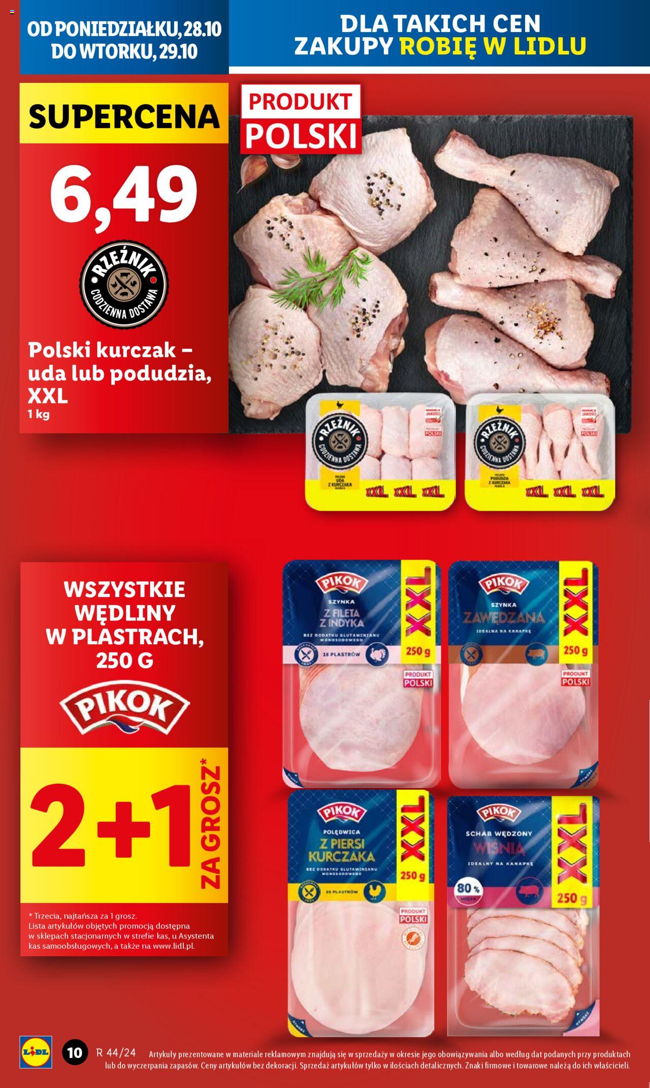 LIDL gazetka ważna od 28.10.2024 do 29.10.2024 strona 10