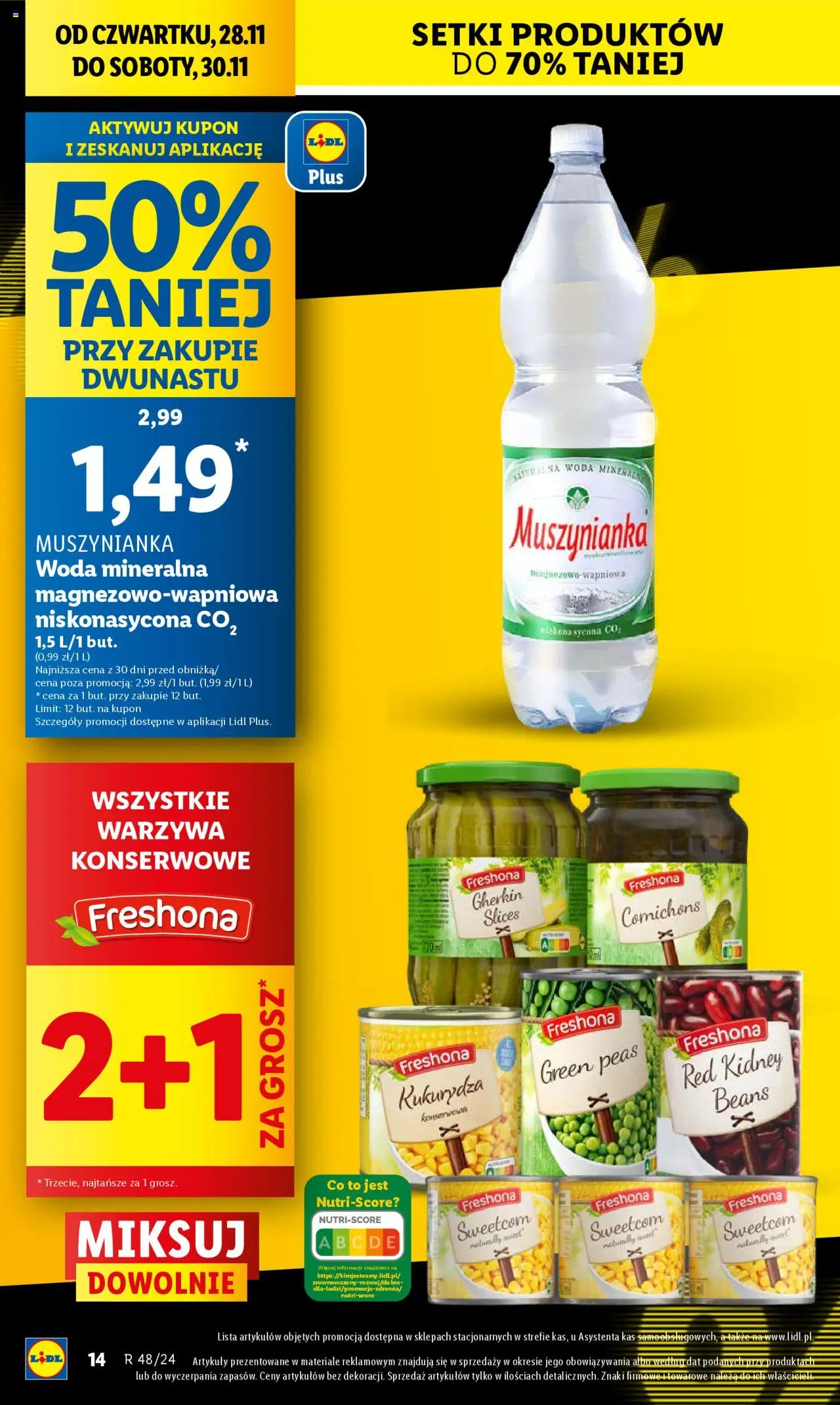 LIDL gazetka ważna od 28.11.2024 do 30.11.2024 strona 14