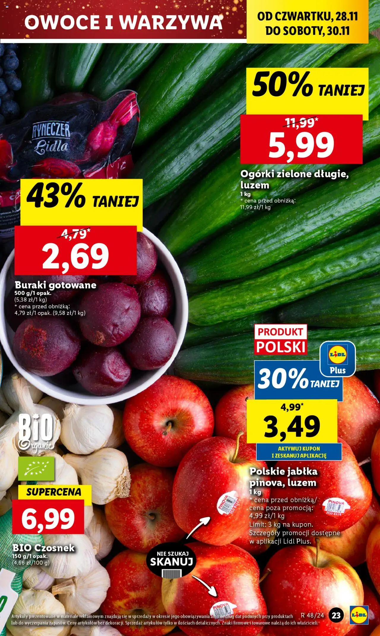 LIDL gazetka ważna od 28.11.2024 do 30.11.2024 strona 23