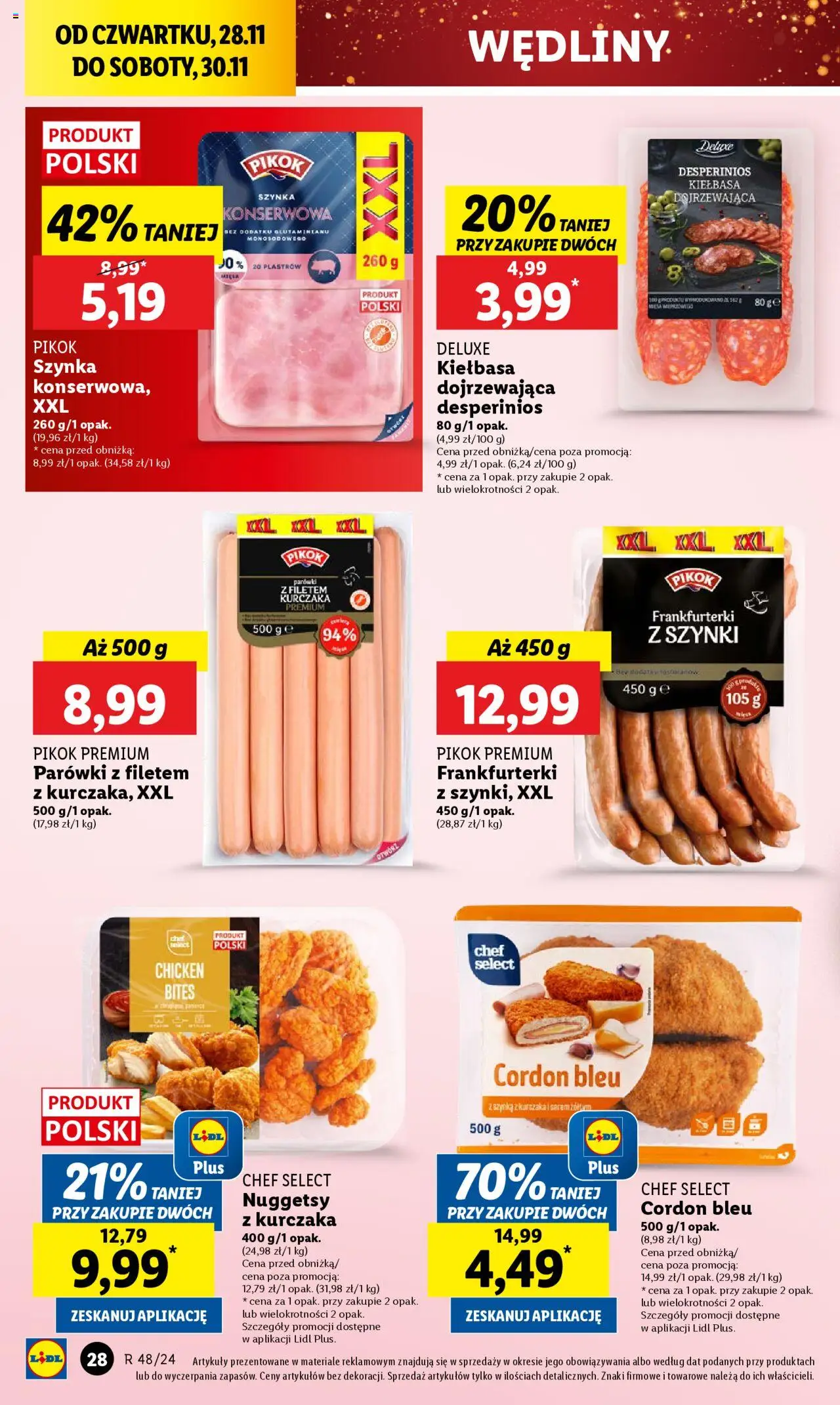 LIDL gazetka ważna od 28.11.2024 do 30.11.2024 strona 28