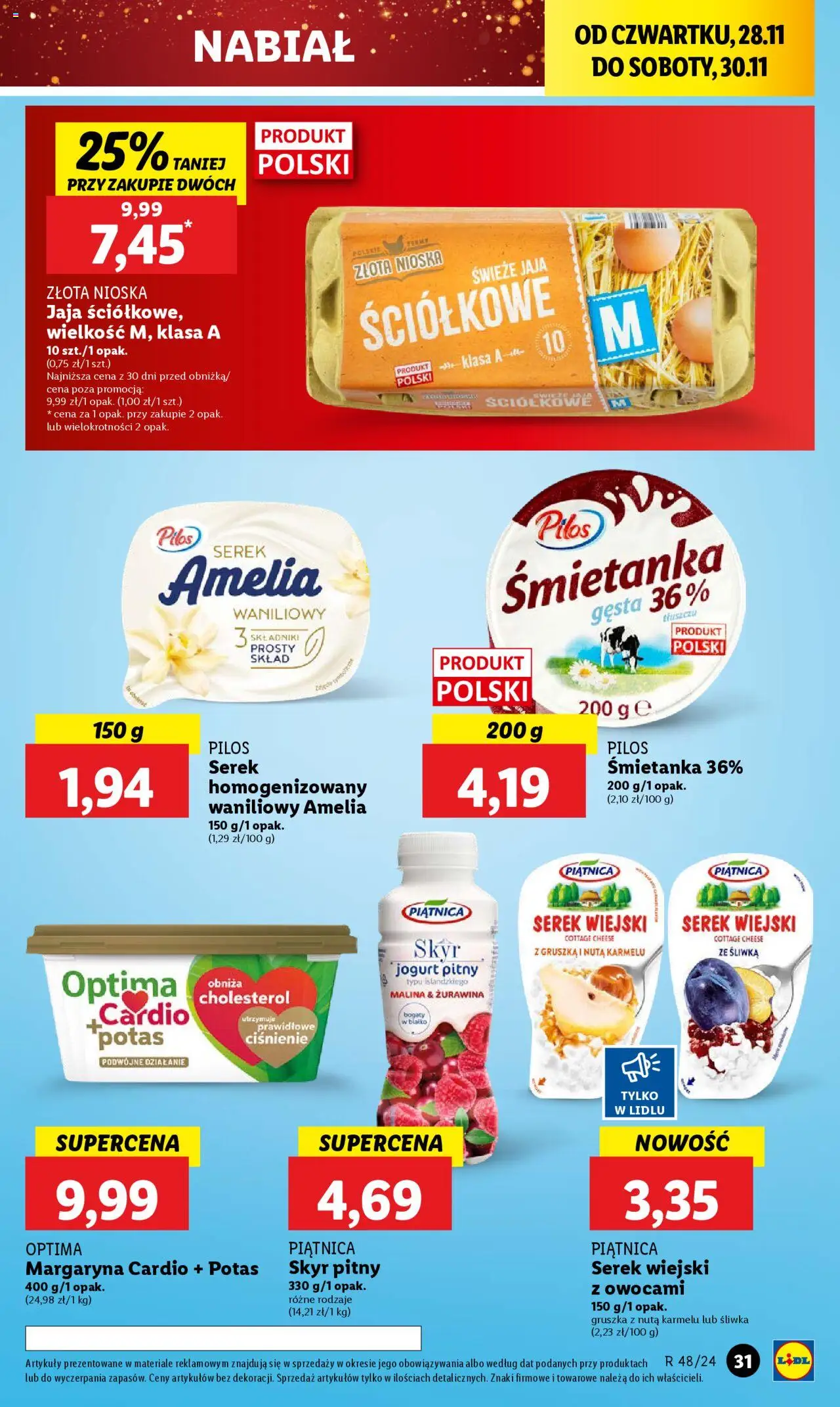 LIDL gazetka ważna od 28.11.2024 do 30.11.2024 strona 31