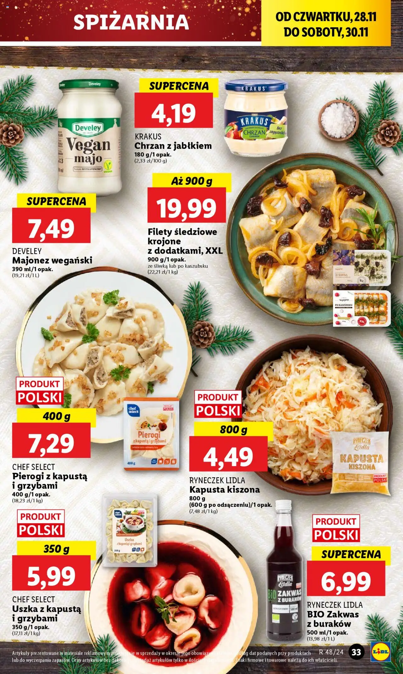 LIDL gazetka ważna od 28.11.2024 do 30.11.2024 strona 33