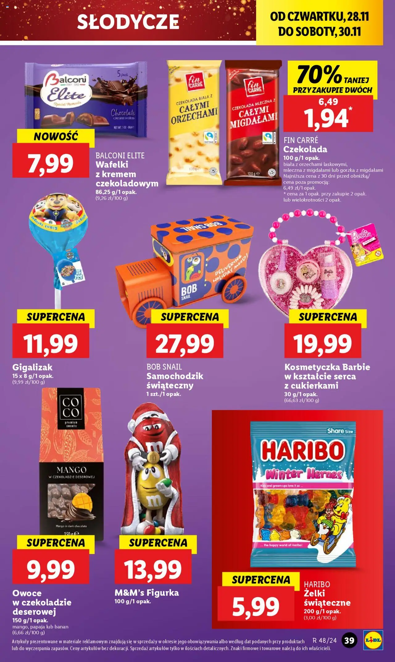 LIDL gazetka ważna od 28.11.2024 do 30.11.2024 strona 39