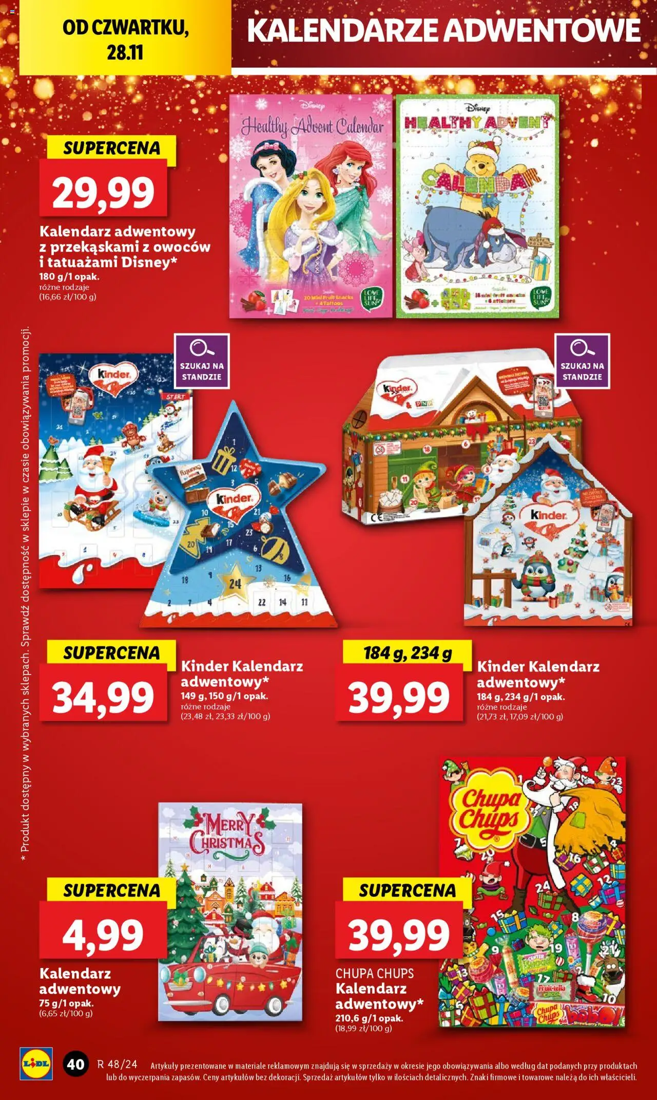 LIDL gazetka ważna od 28.11.2024 do 30.11.2024 strona 40