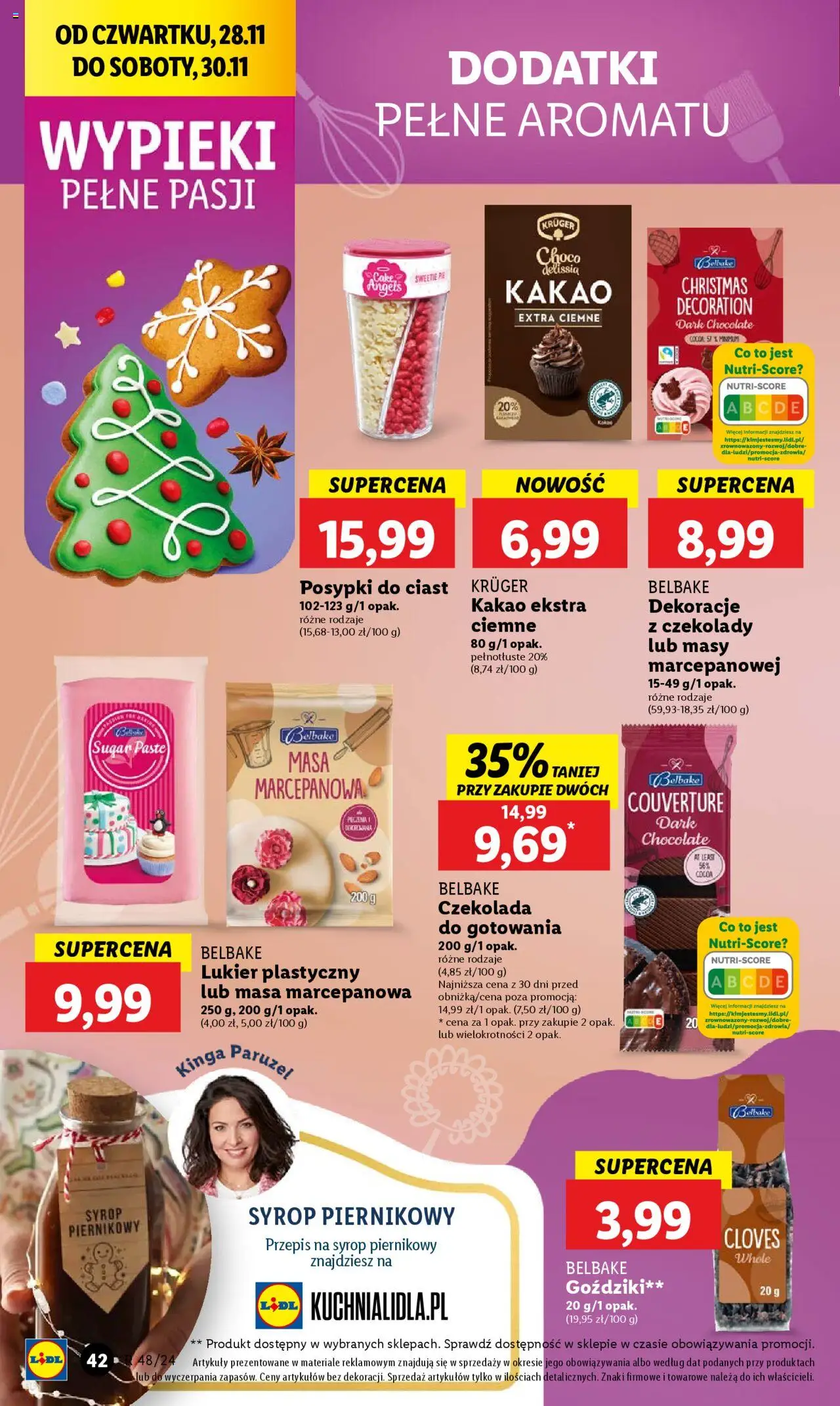 LIDL gazetka ważna od 28.11.2024 do 30.11.2024 strona 42