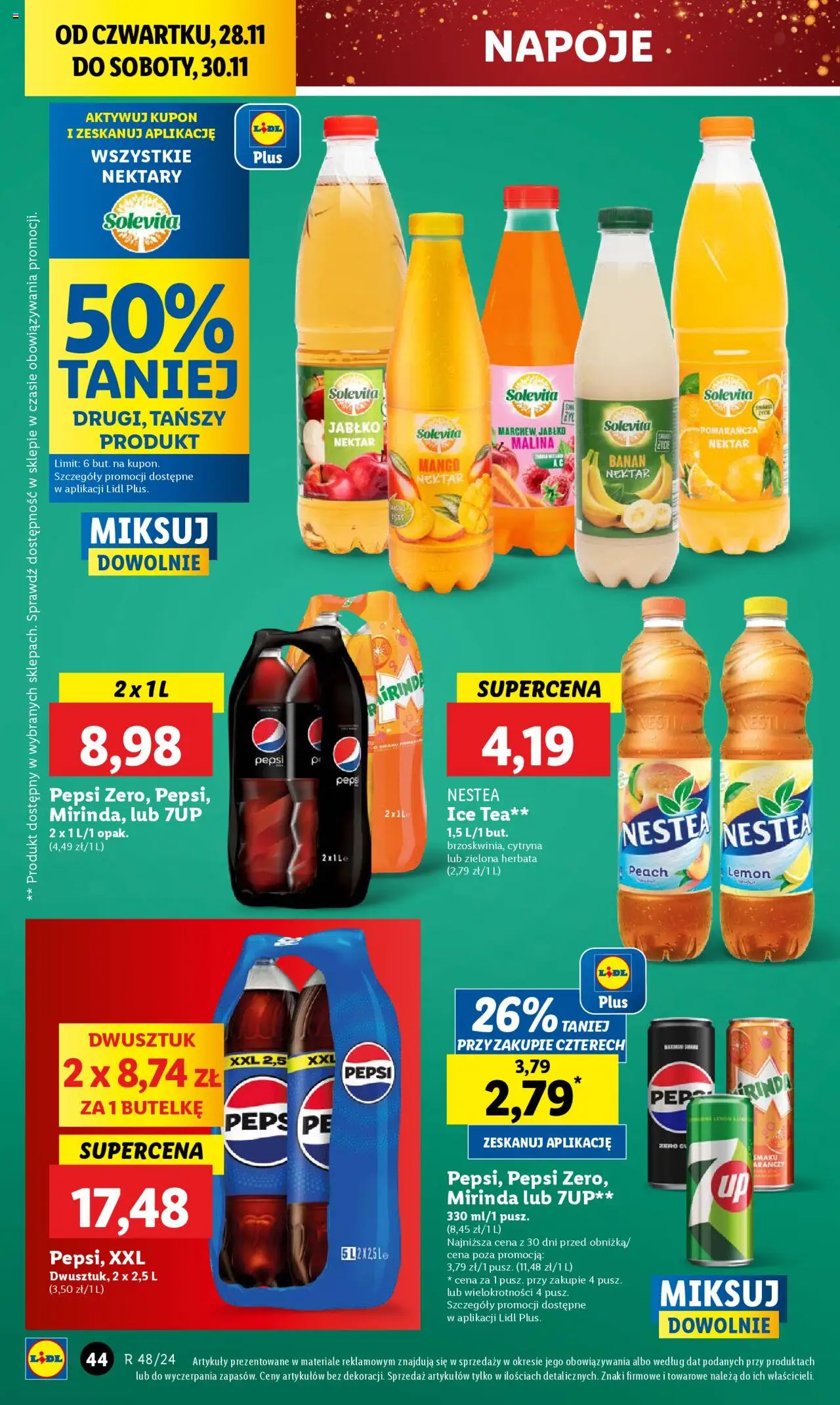 LIDL gazetka ważna od 28.11.2024 do 30.11.2024 strona 44