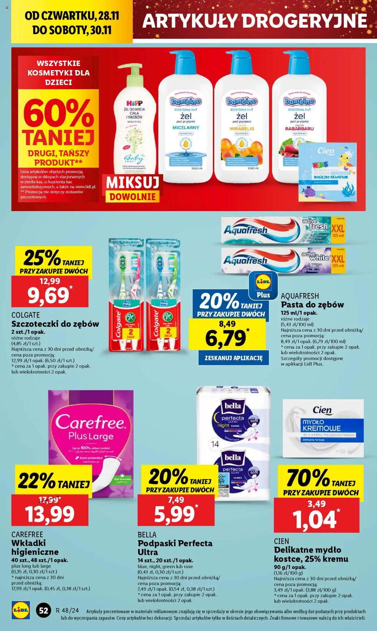 LIDL gazetka ważna od 28.11.2024 do 30.11.2024 strona 54