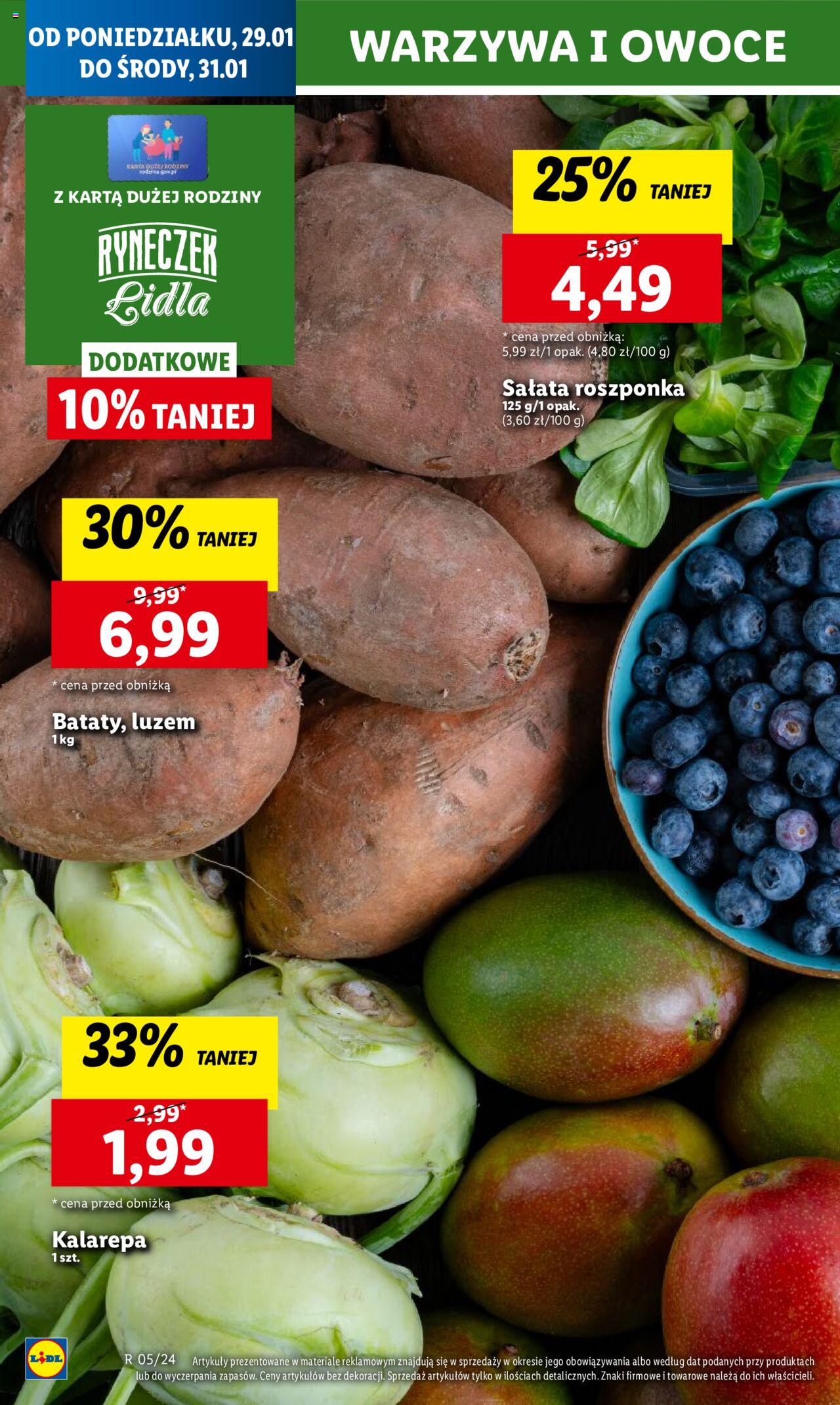 LIDL gazetka ważna od 29.01.2024 do 31.01.2024 strona 20