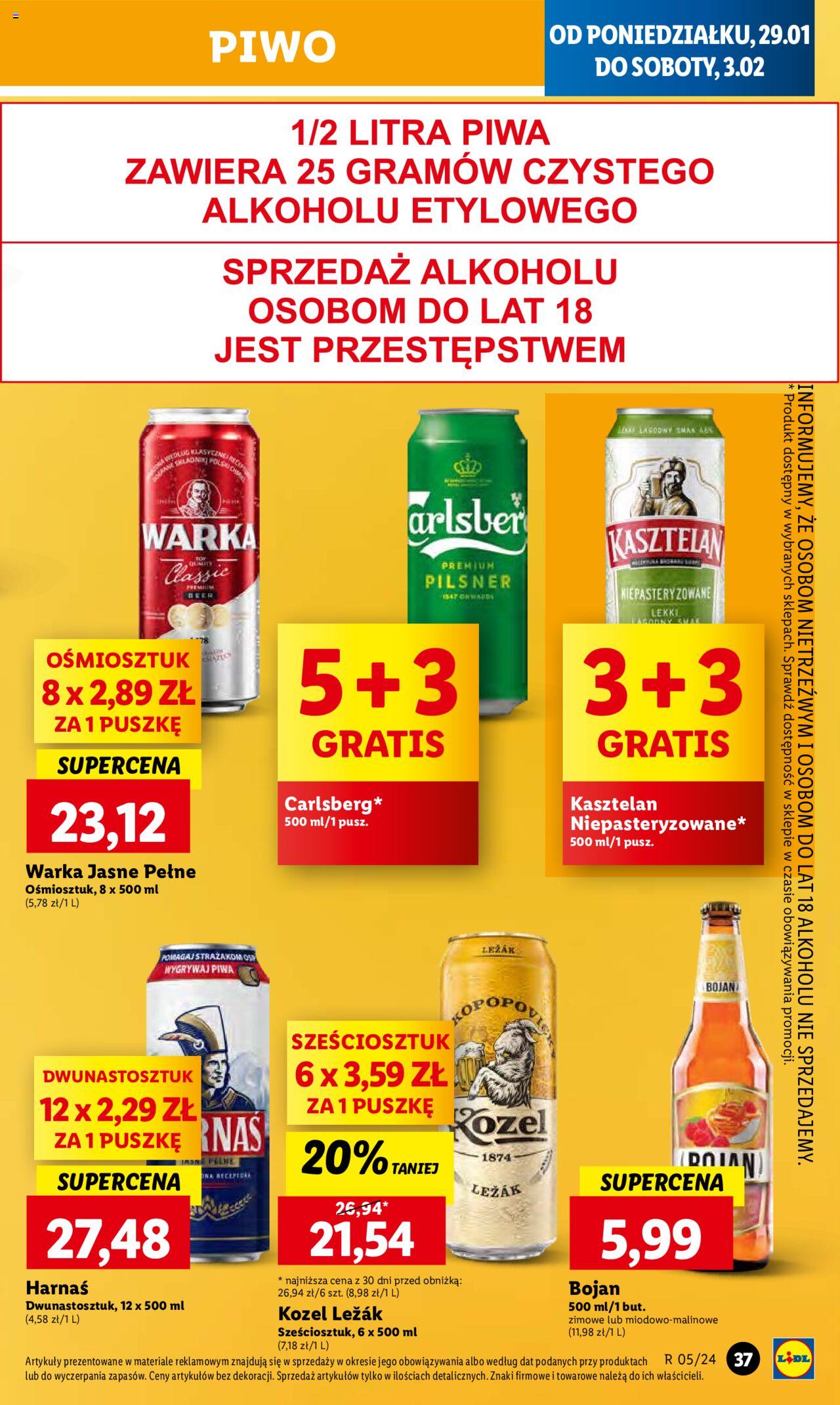 LIDL gazetka ważna od 29.01.2024 do 31.01.2024 strona 49