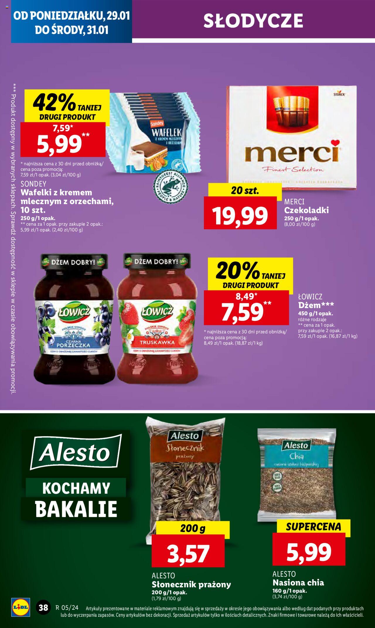LIDL gazetka ważna od 29.01.2024 do 31.01.2024 strona 50