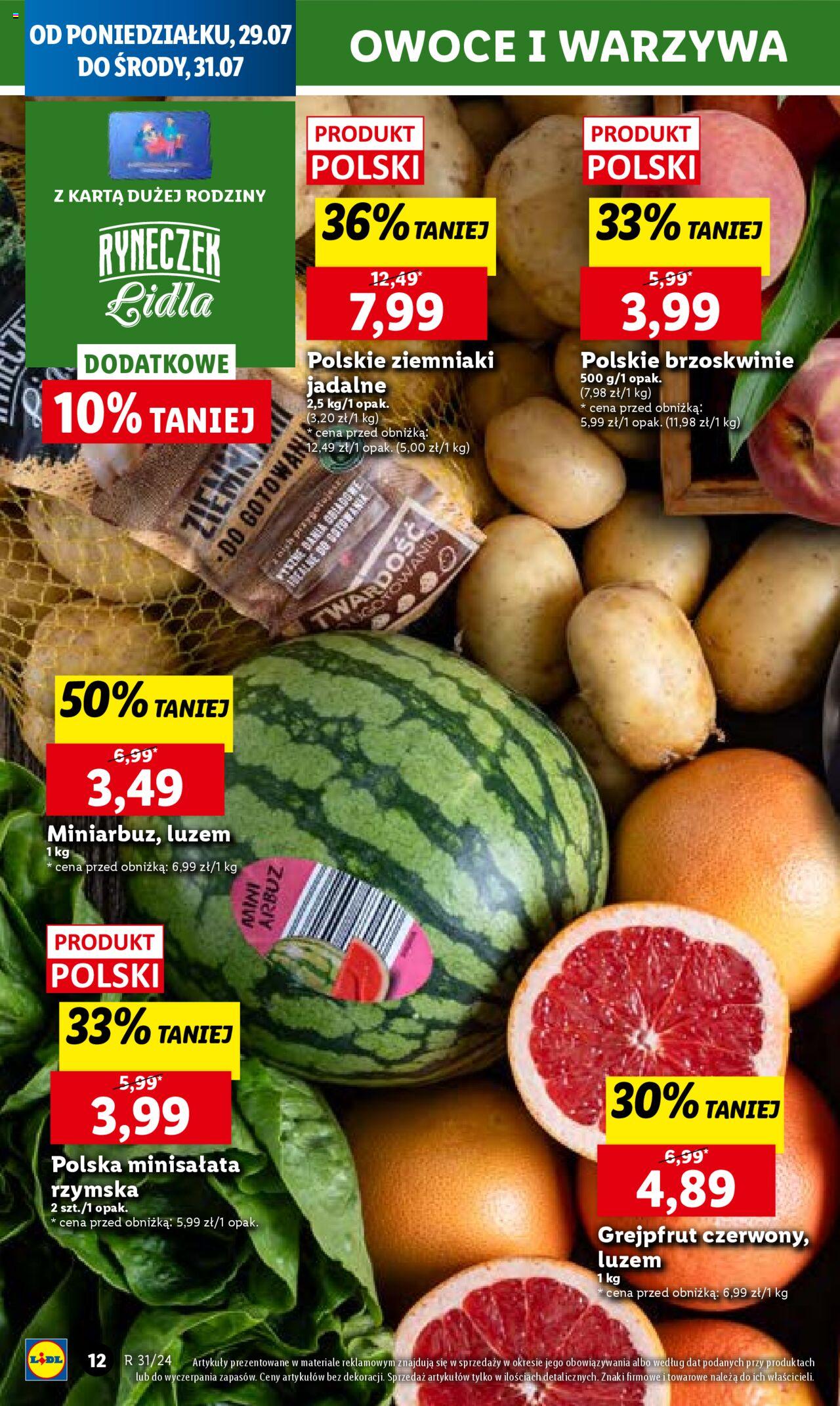 LIDL gazetka ważna od 29.07.2024 do 31.07.2024 strona 14
