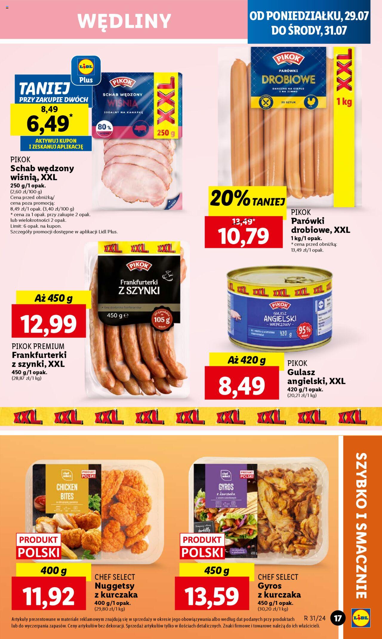 LIDL gazetka ważna od 29.07.2024 do 31.07.2024 strona 23