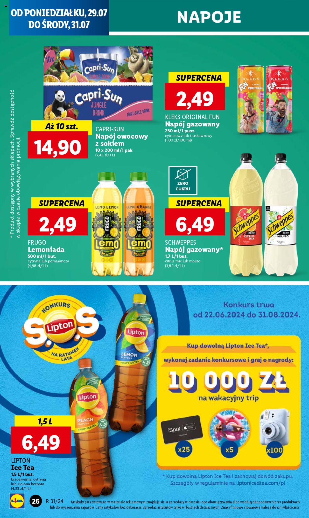 LIDL gazetka ważna od 29.07.2024 do 31.07.2024 strona 32