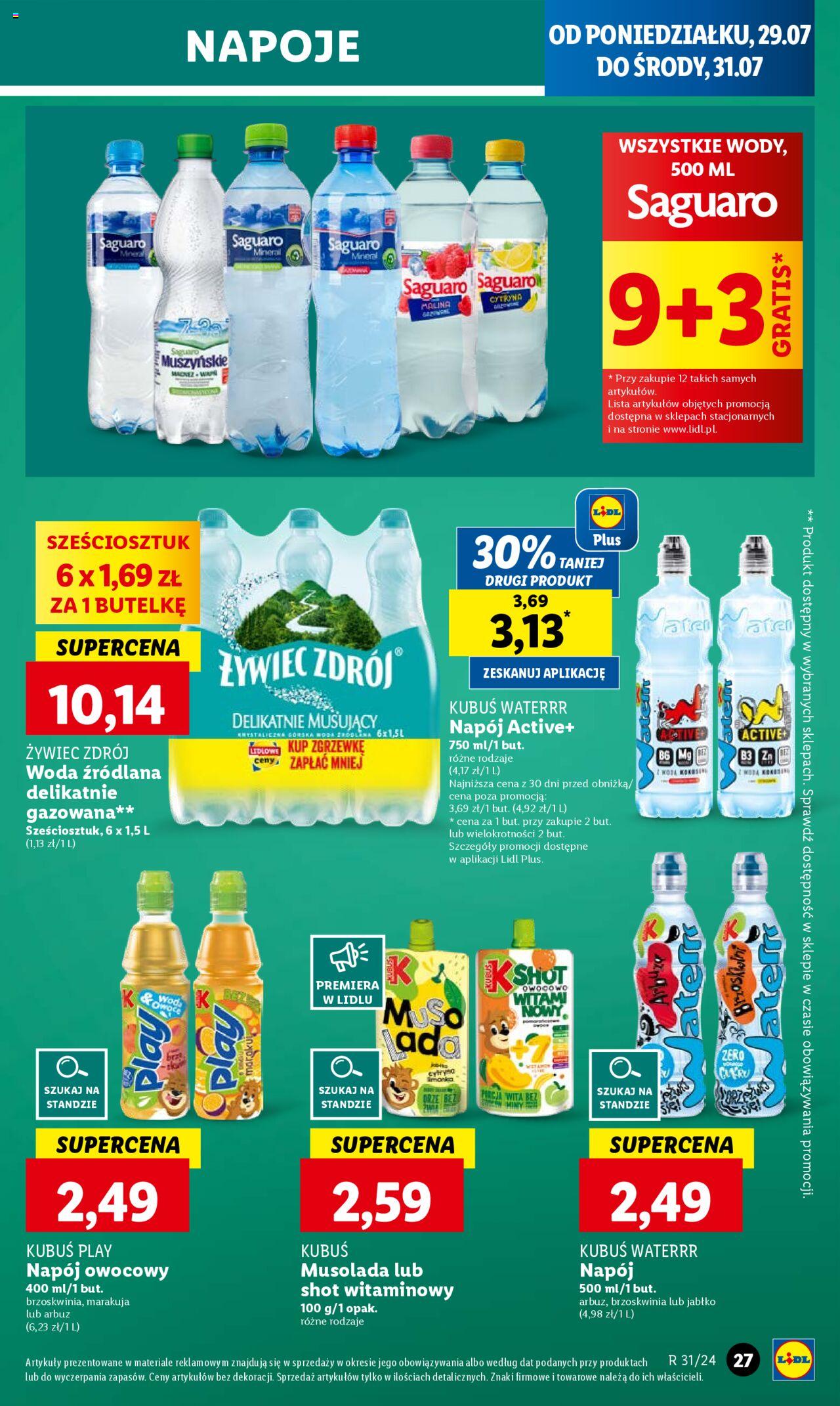 LIDL gazetka ważna od 29.07.2024 do 31.07.2024 strona 33