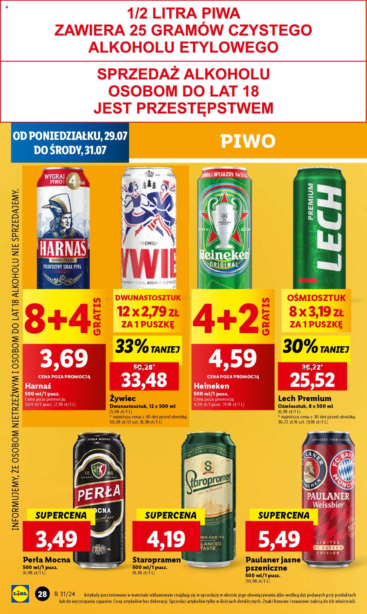 LIDL gazetka ważna od 29.07.2024 do 31.07.2024 strona 34