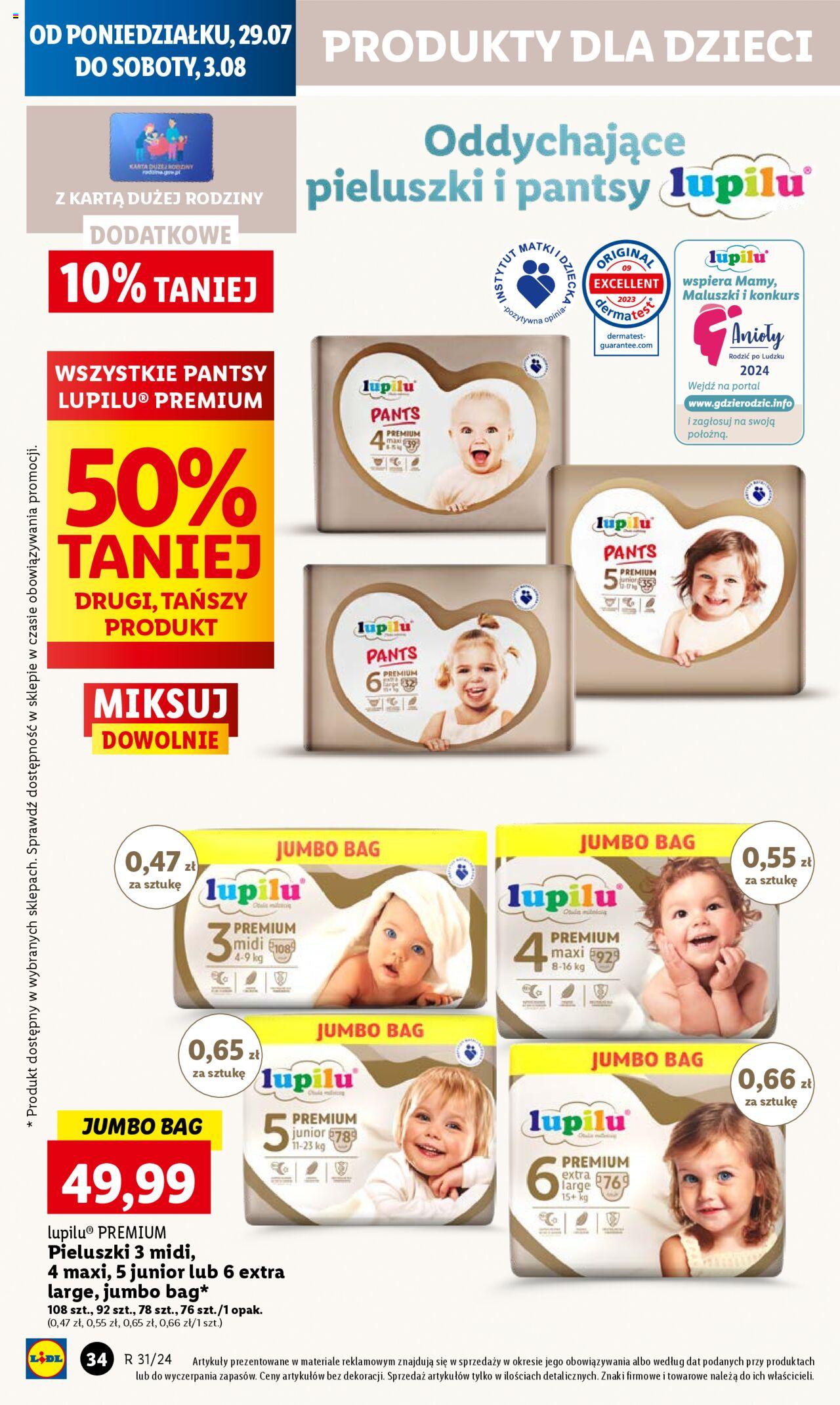 LIDL gazetka ważna od 29.07.2024 do 31.07.2024 strona 40