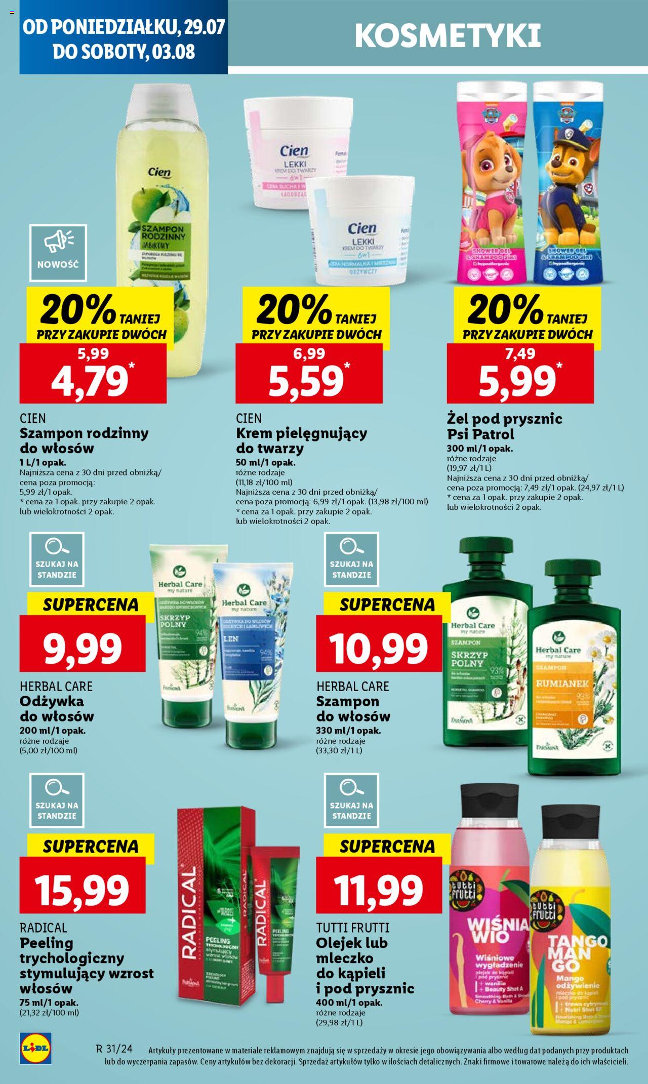 LIDL gazetka ważna od 29.07.2024 do 31.07.2024 strona 44