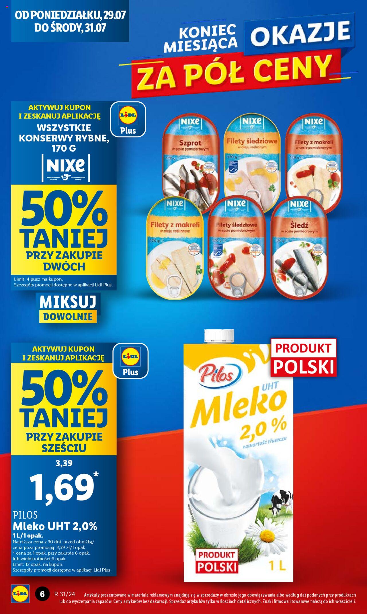 LIDL gazetka ważna od 29.07.2024 do 31.07.2024 strona 6