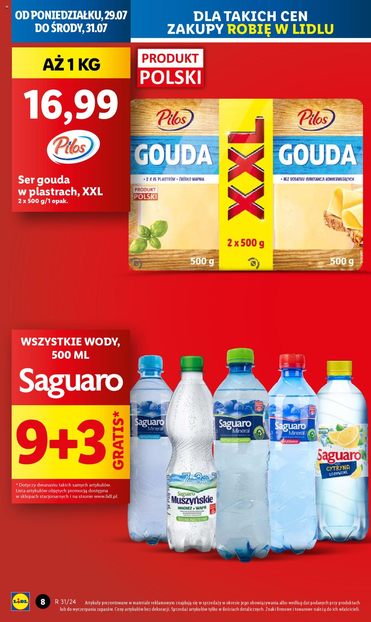 LIDL gazetka ważna od 29.07.2024 do 31.07.2024 strona 8