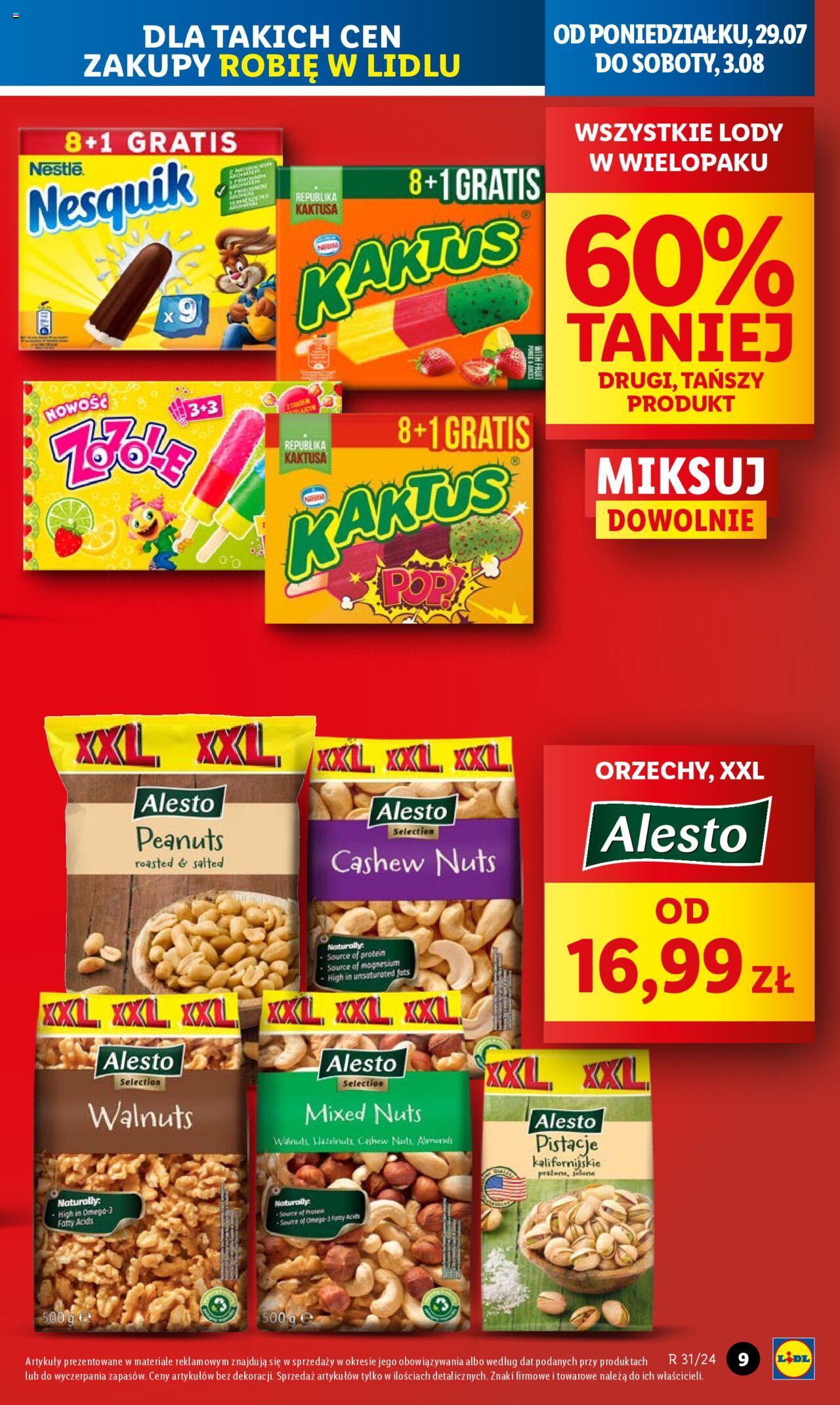 LIDL gazetka ważna od 29.07.2024 do 31.07.2024 strona 9