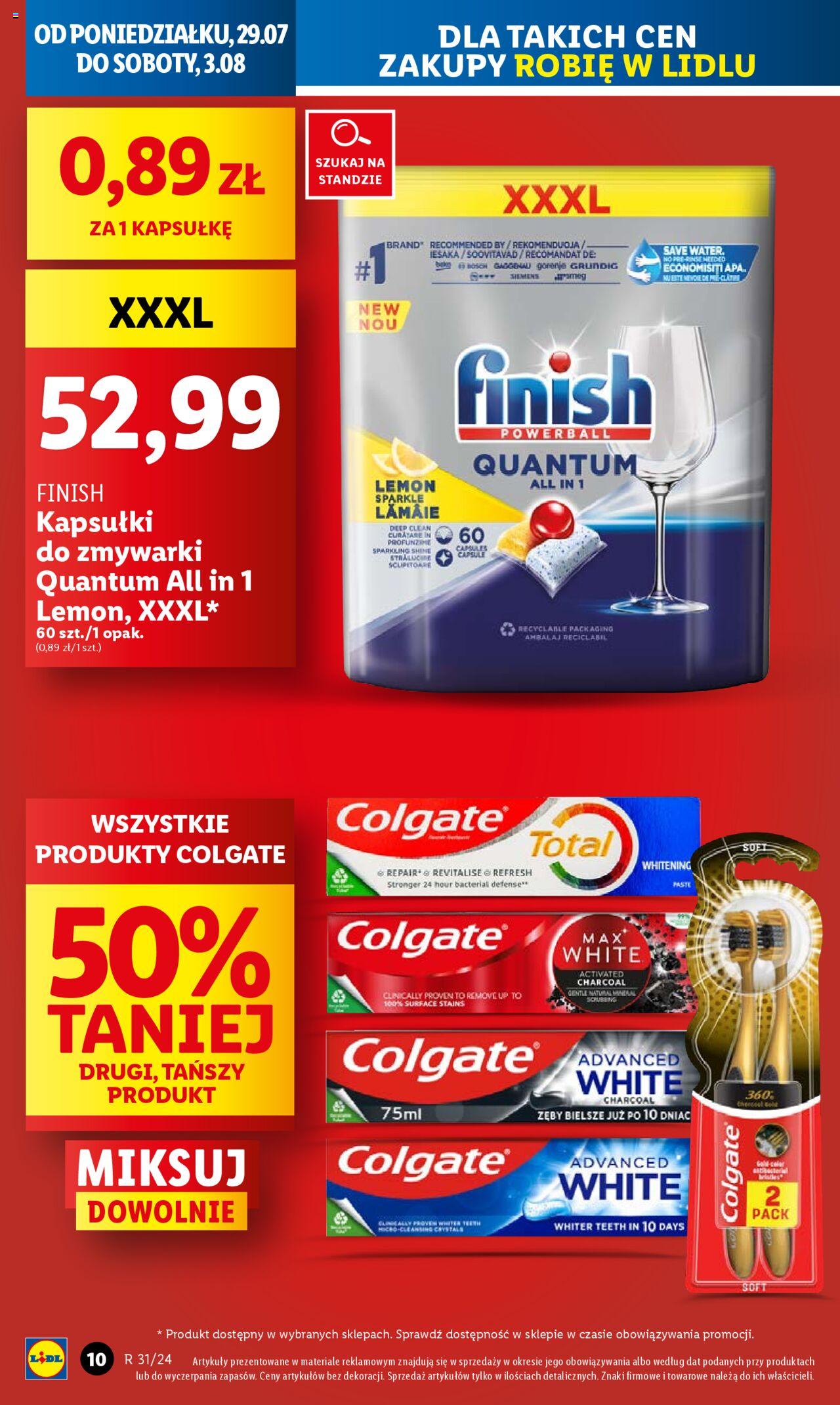 LIDL gazetka ważna od 29.07.2024 do 31.07.2024 strona 10