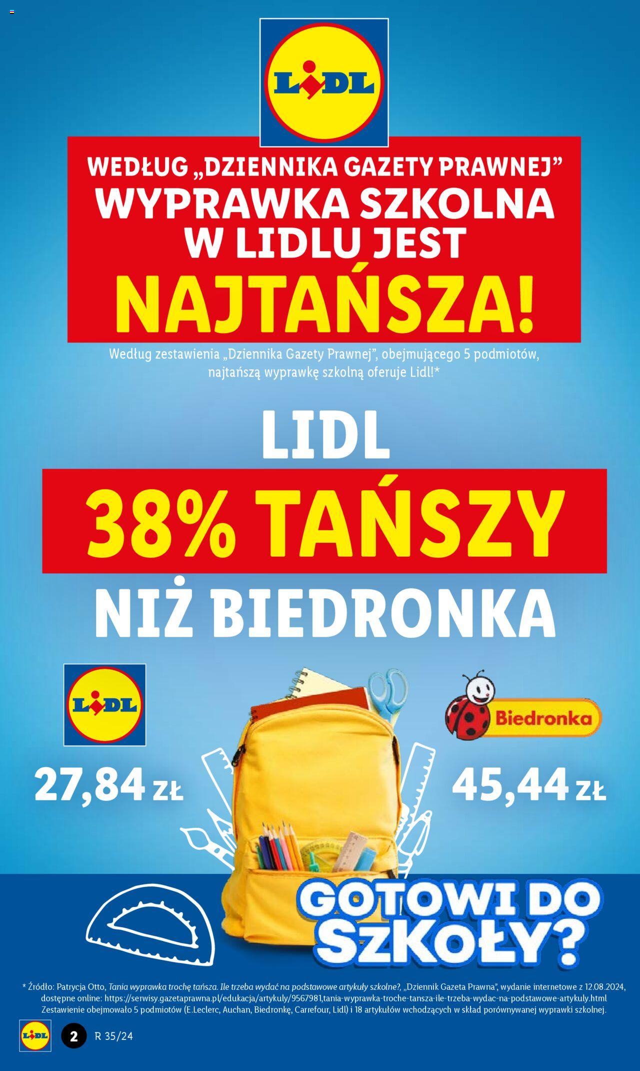 LIDL gazetka ważna od 29.08.2024 do 31.08.2024 strona 2