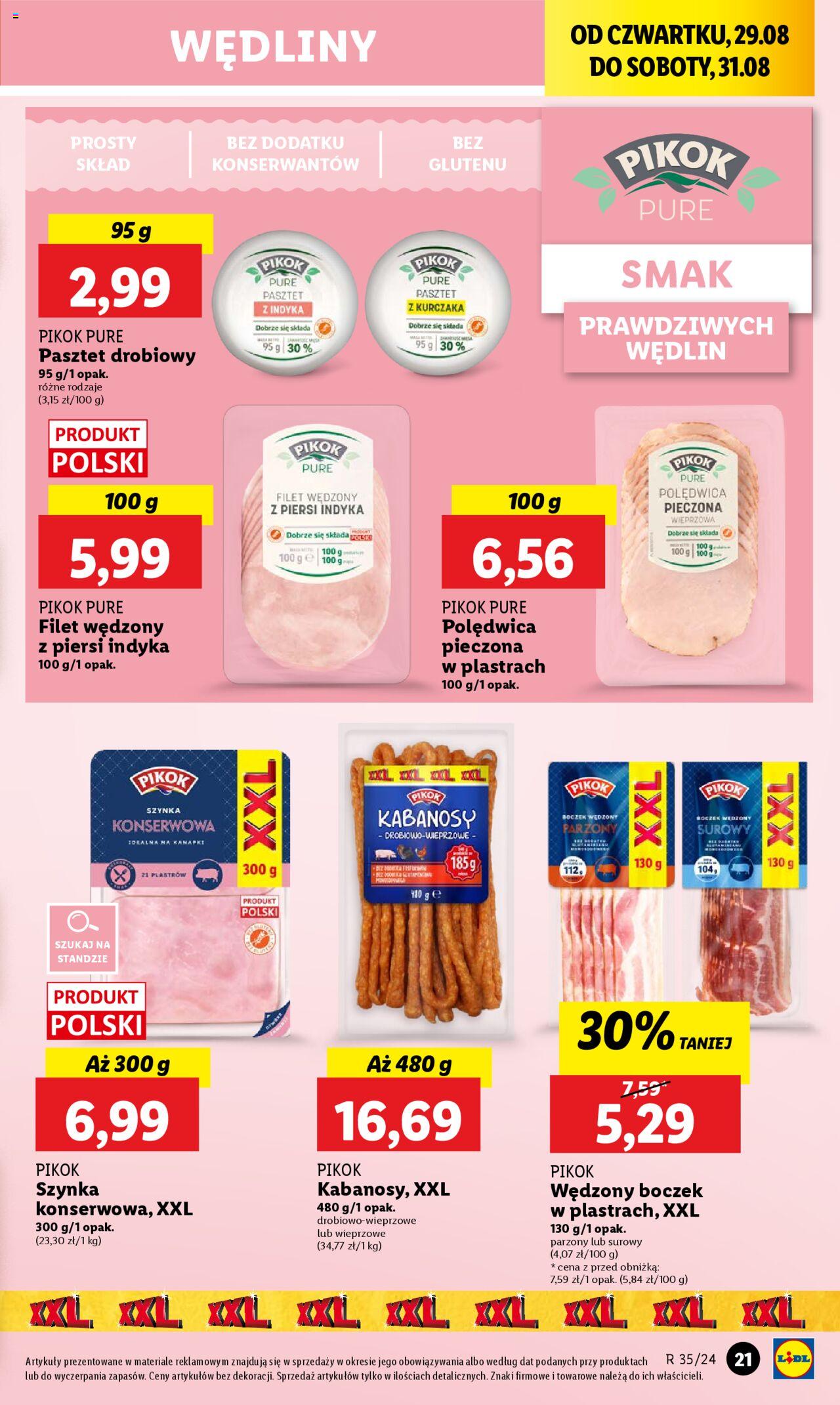 LIDL gazetka ważna od 29.08.2024 do 31.08.2024 strona 20