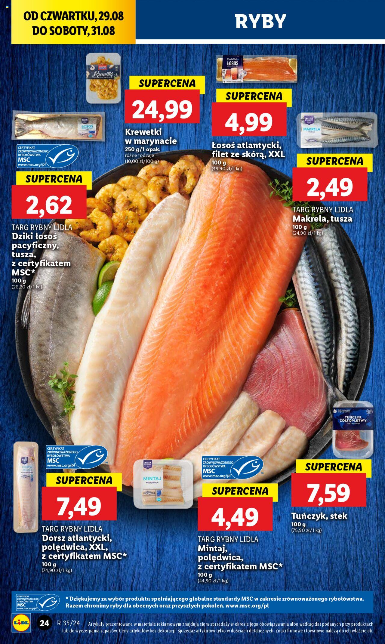 LIDL gazetka ważna od 29.08.2024 do 31.08.2024 strona 23