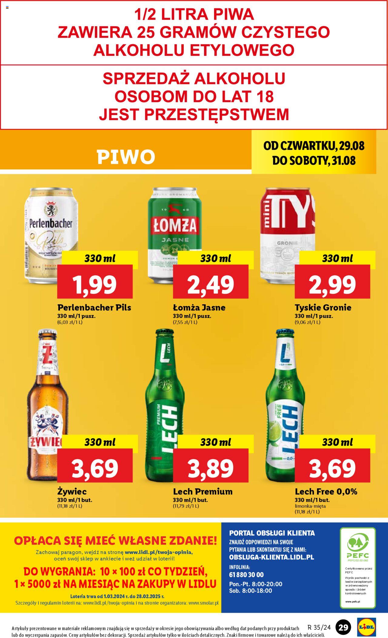 LIDL gazetka ważna od 29.08.2024 do 31.08.2024 strona 30