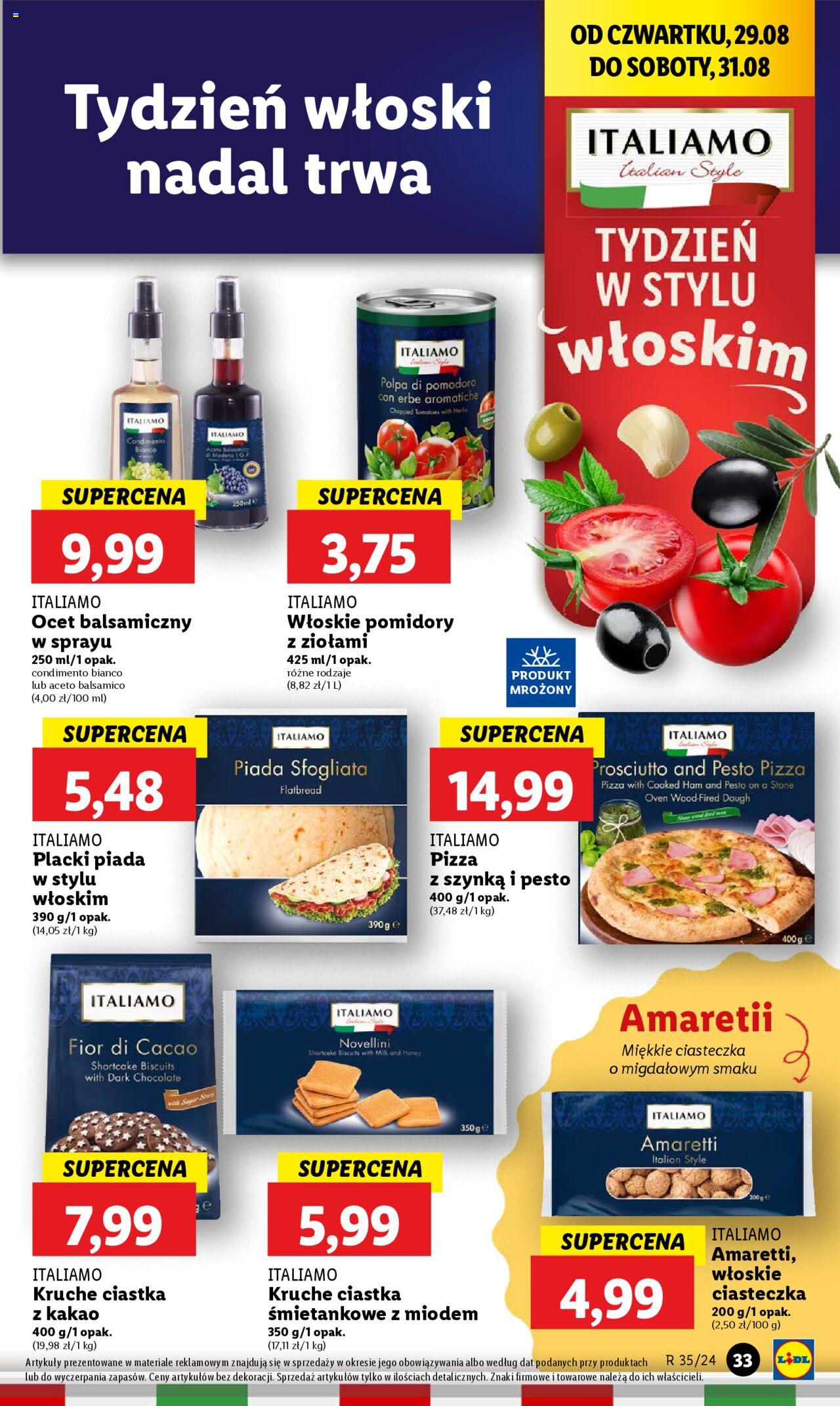 LIDL gazetka ważna od 29.08.2024 do 31.08.2024 strona 34
