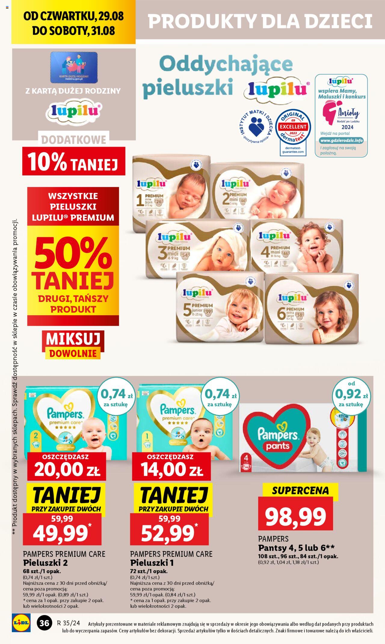 LIDL gazetka ważna od 29.08.2024 do 31.08.2024 strona 39