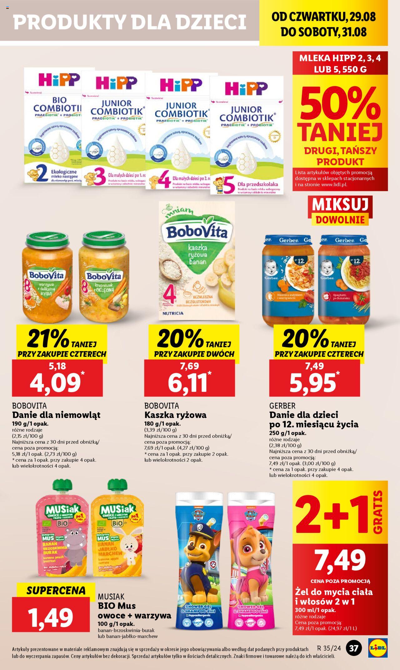 LIDL gazetka ważna od 29.08.2024 do 31.08.2024 strona 40