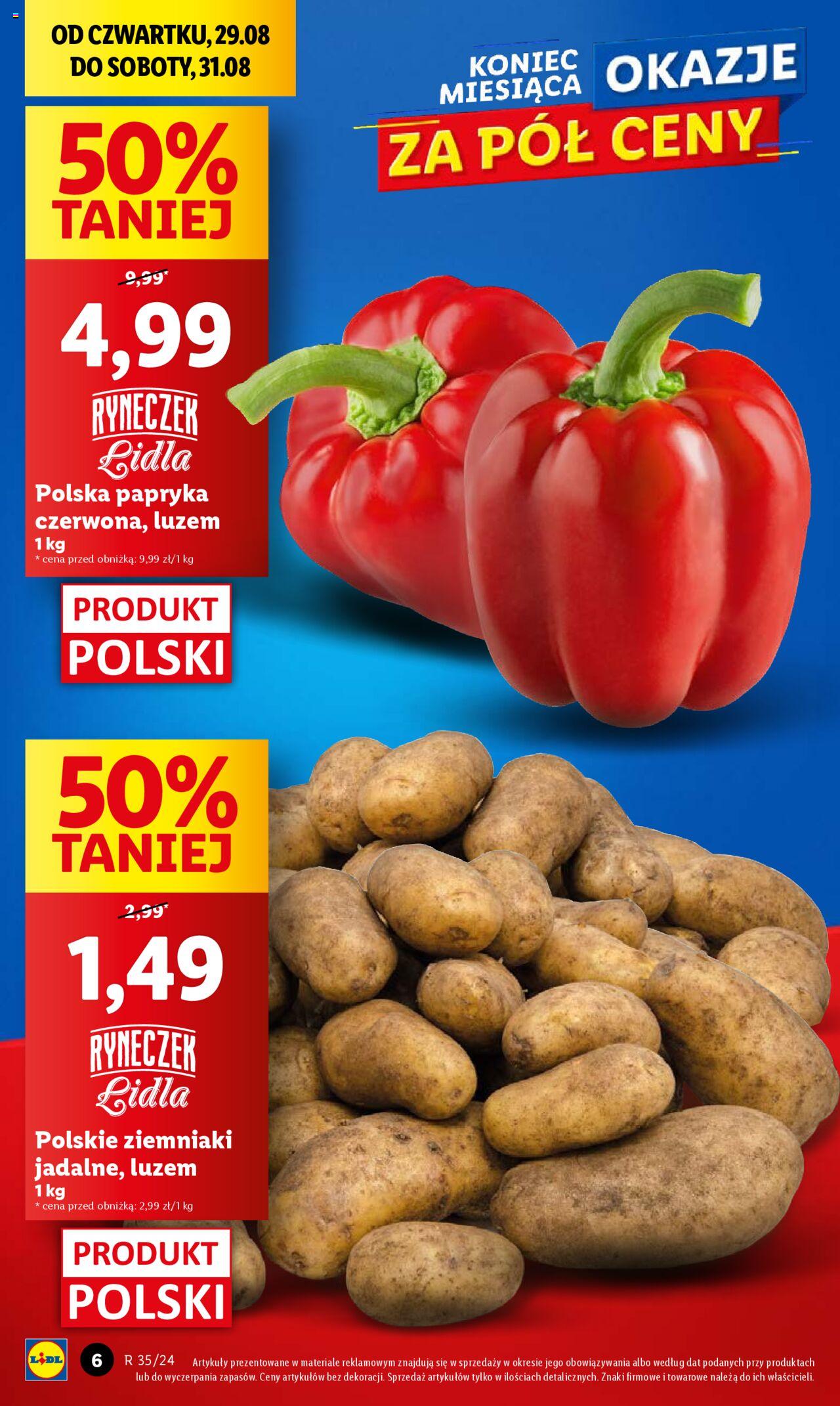 LIDL gazetka ważna od 29.08.2024 do 31.08.2024 strona 6