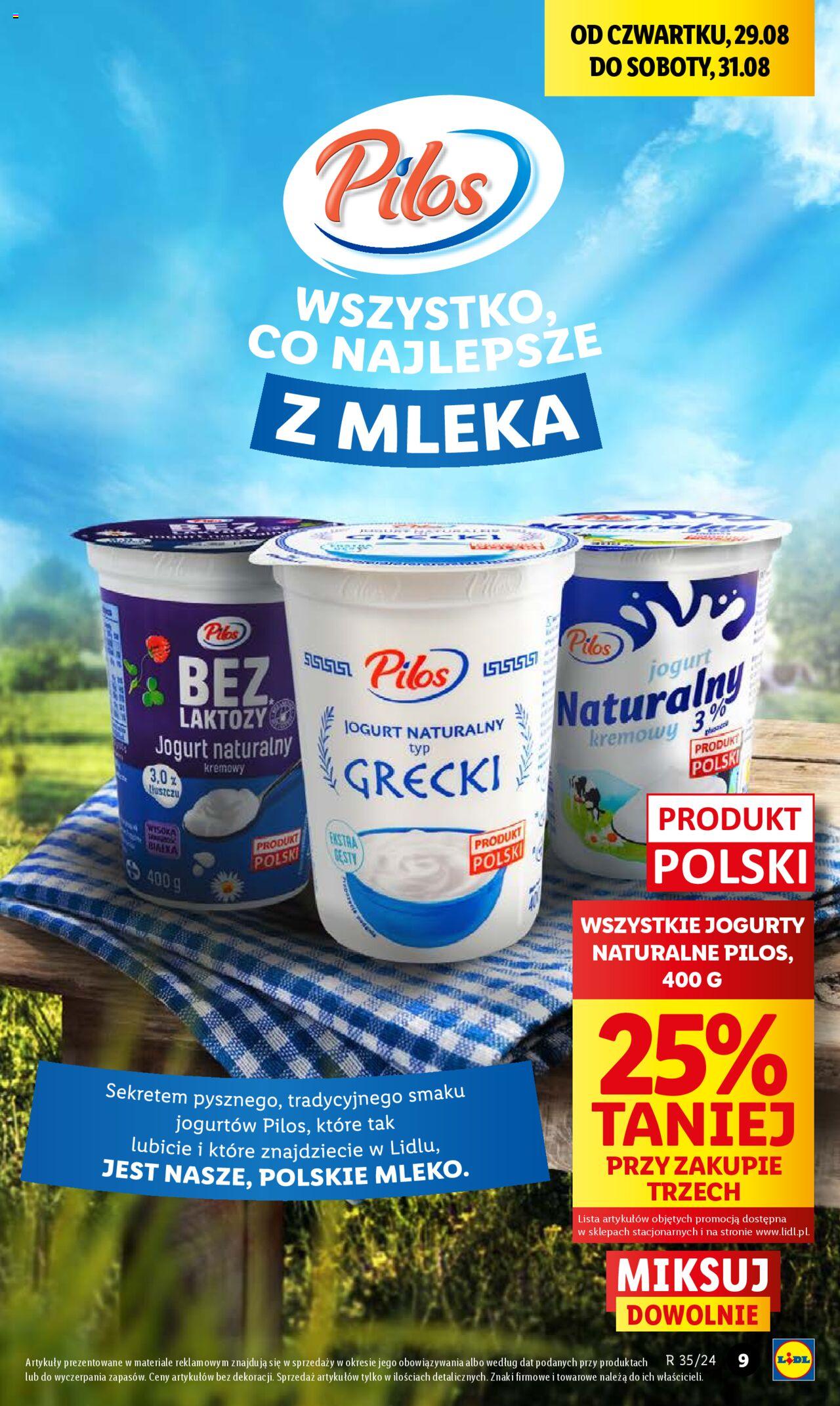 LIDL gazetka ważna od 29.08.2024 do 31.08.2024 strona 9