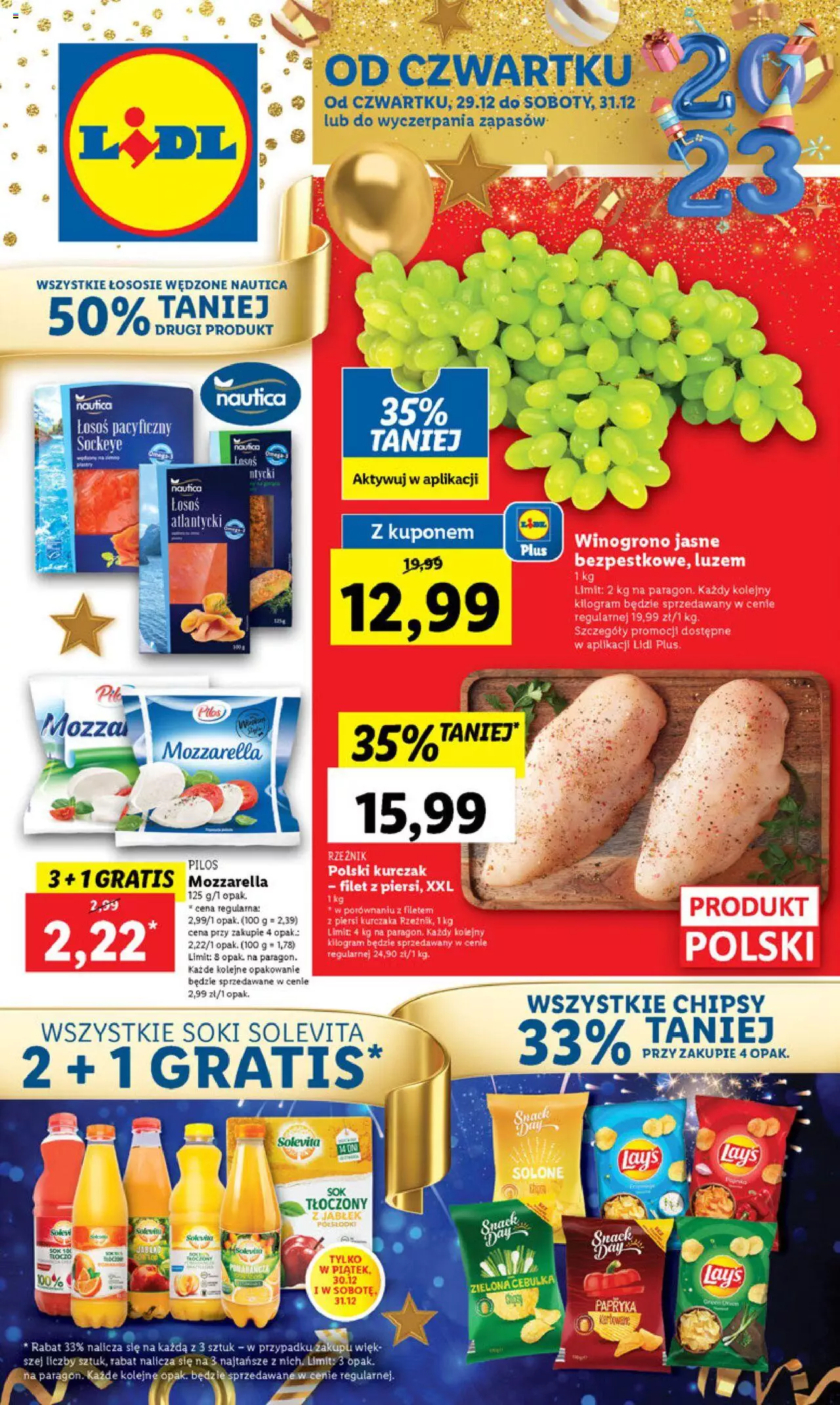 Lidl gazetka ważna od 29.12.2022 do 31.12.2022 strona 1