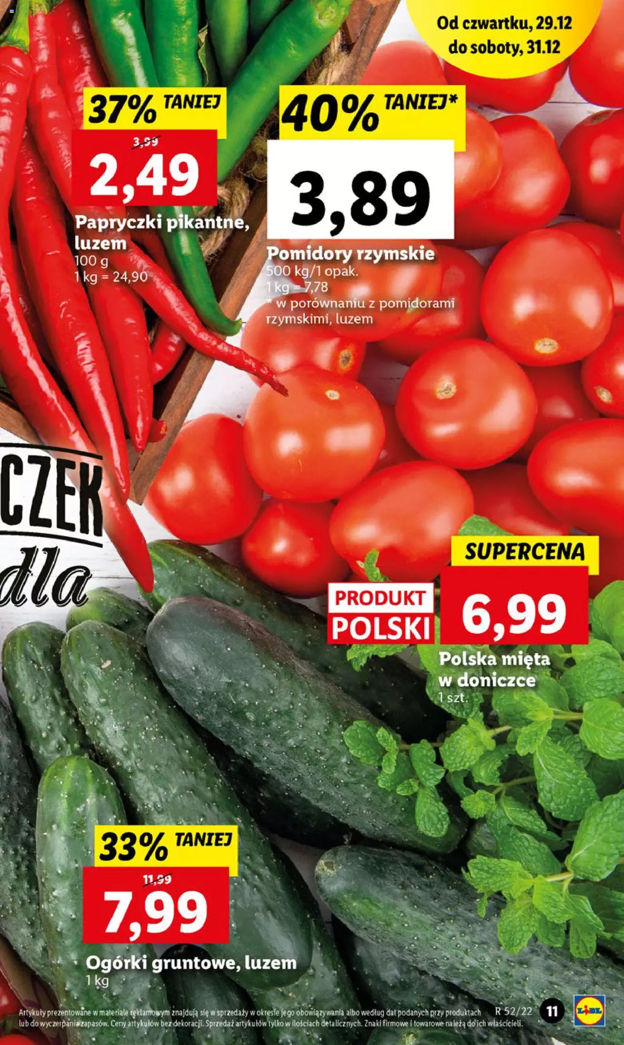 Lidl gazetka ważna od 29.12.2022 do 31.12.2022 strona 11