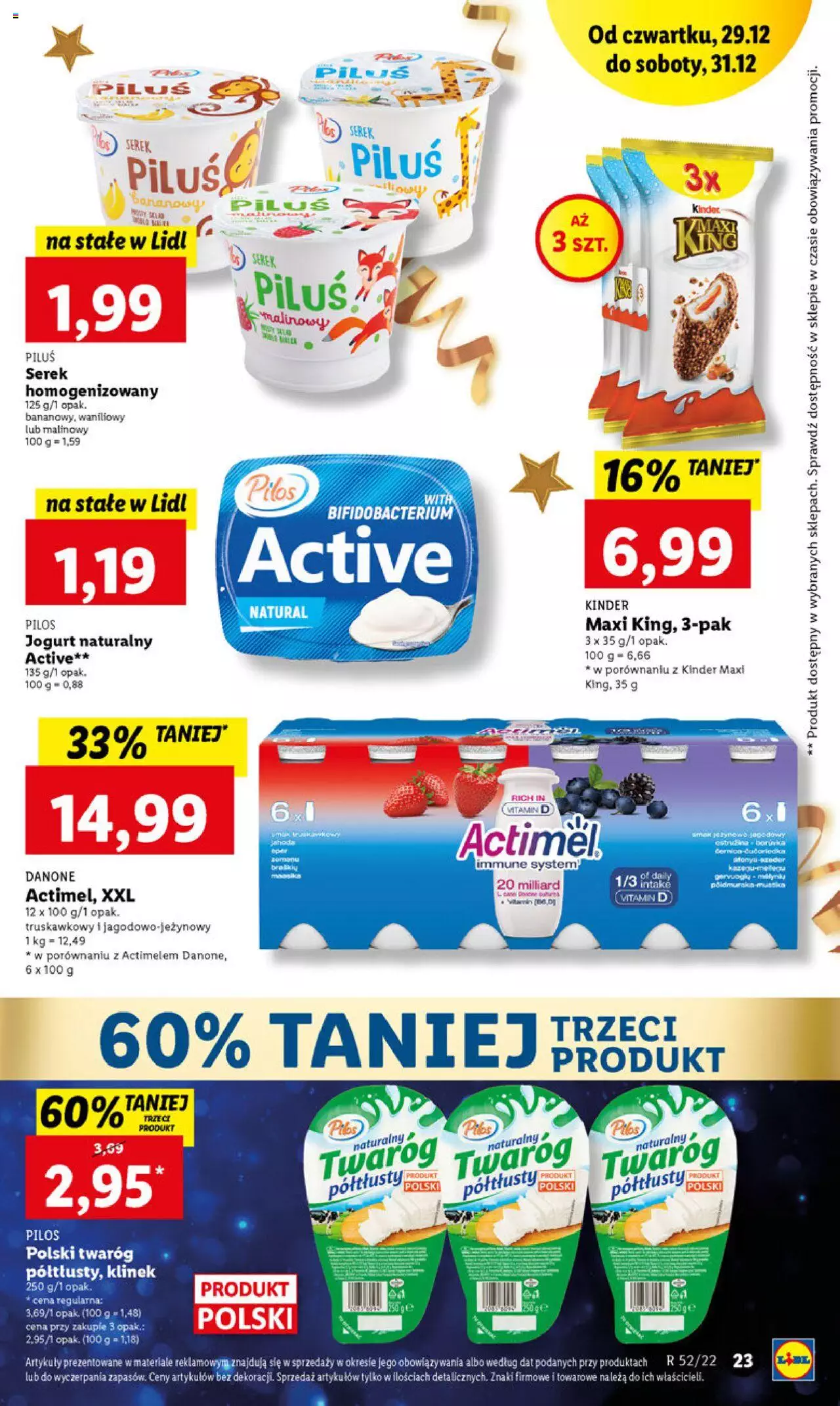 Lidl gazetka ważna od 29.12.2022 do 31.12.2022 strona 23