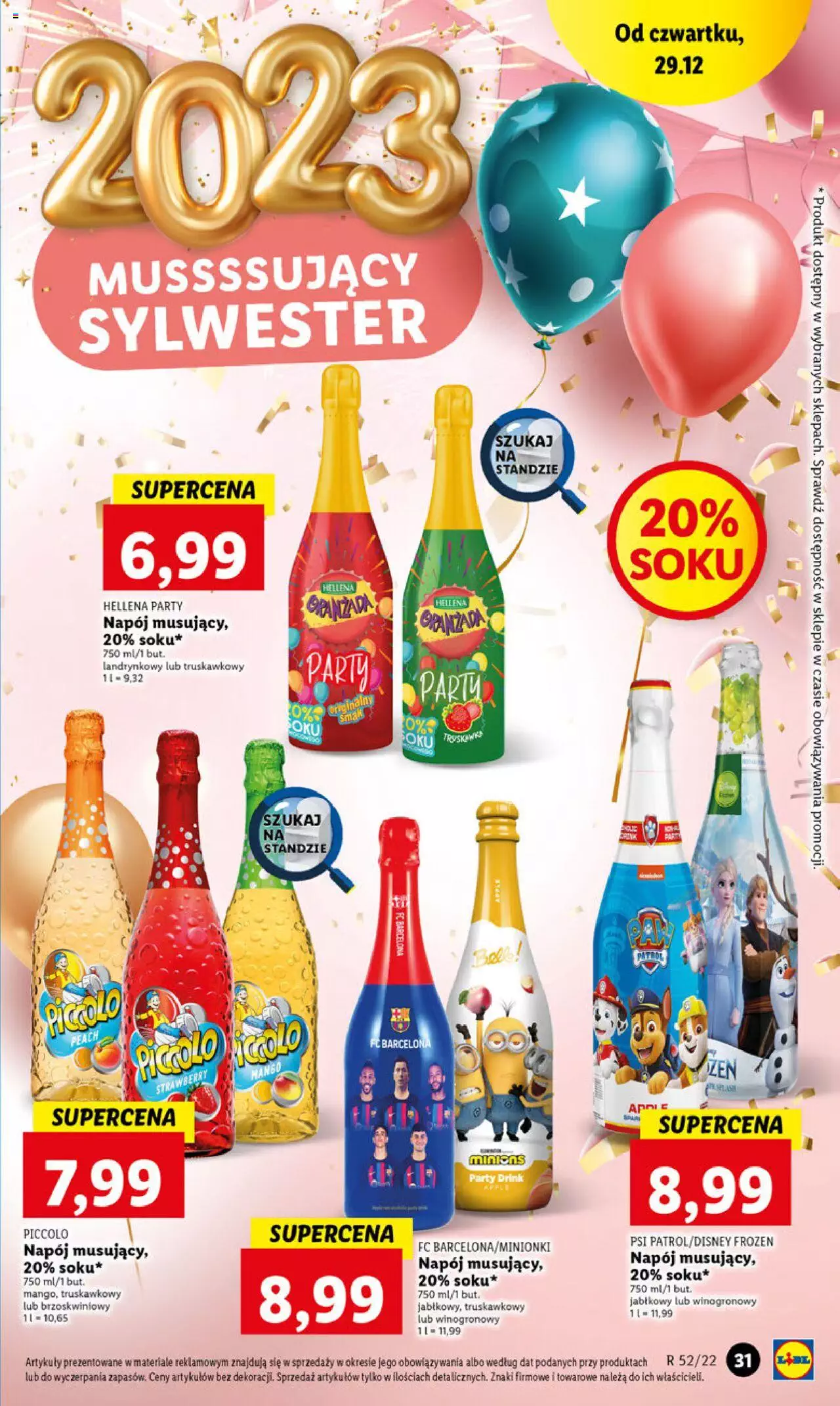 Lidl gazetka ważna od 29.12.2022 do 31.12.2022 strona 33