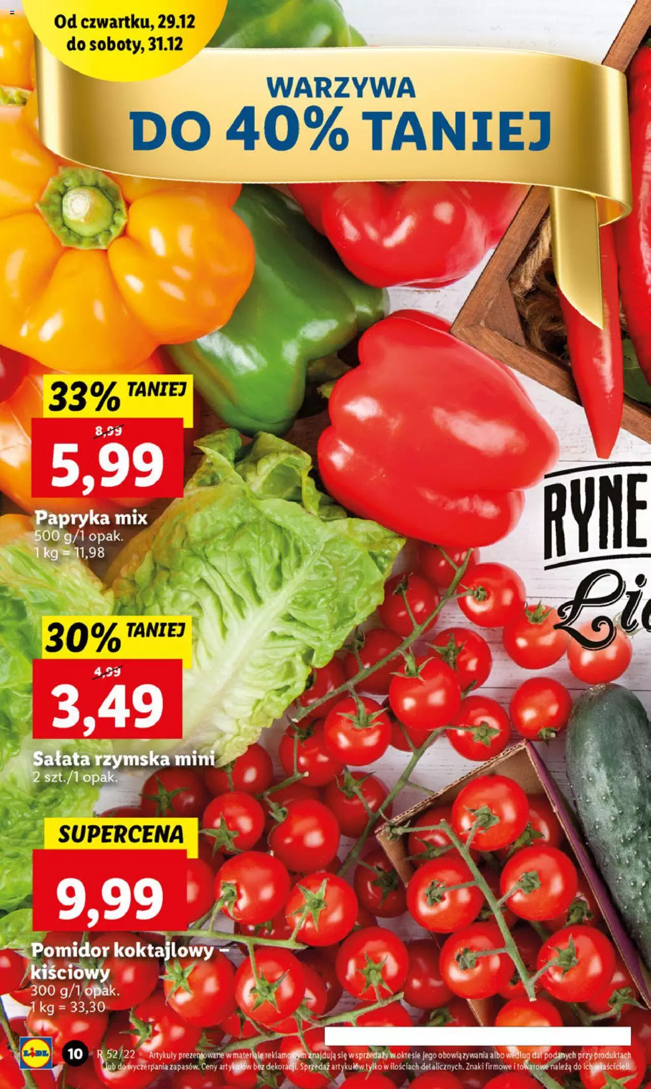 Lidl gazetka ważna od 29.12.2022 do 31.12.2022 strona 10