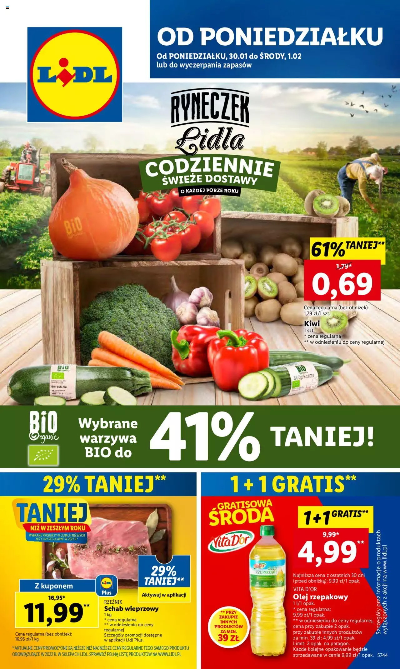 Lidl gazetka ważna od 30.01.2023 do 01.02.2023 strona 1