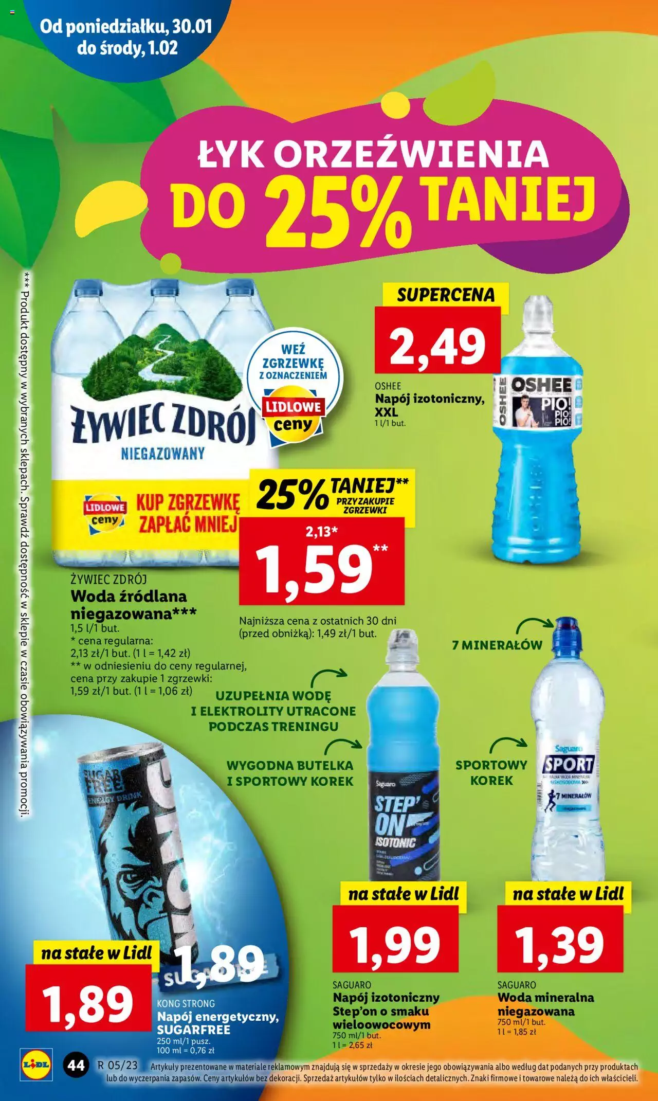 Lidl gazetka ważna od 30.01.2023 do 01.02.2023 strona 50
