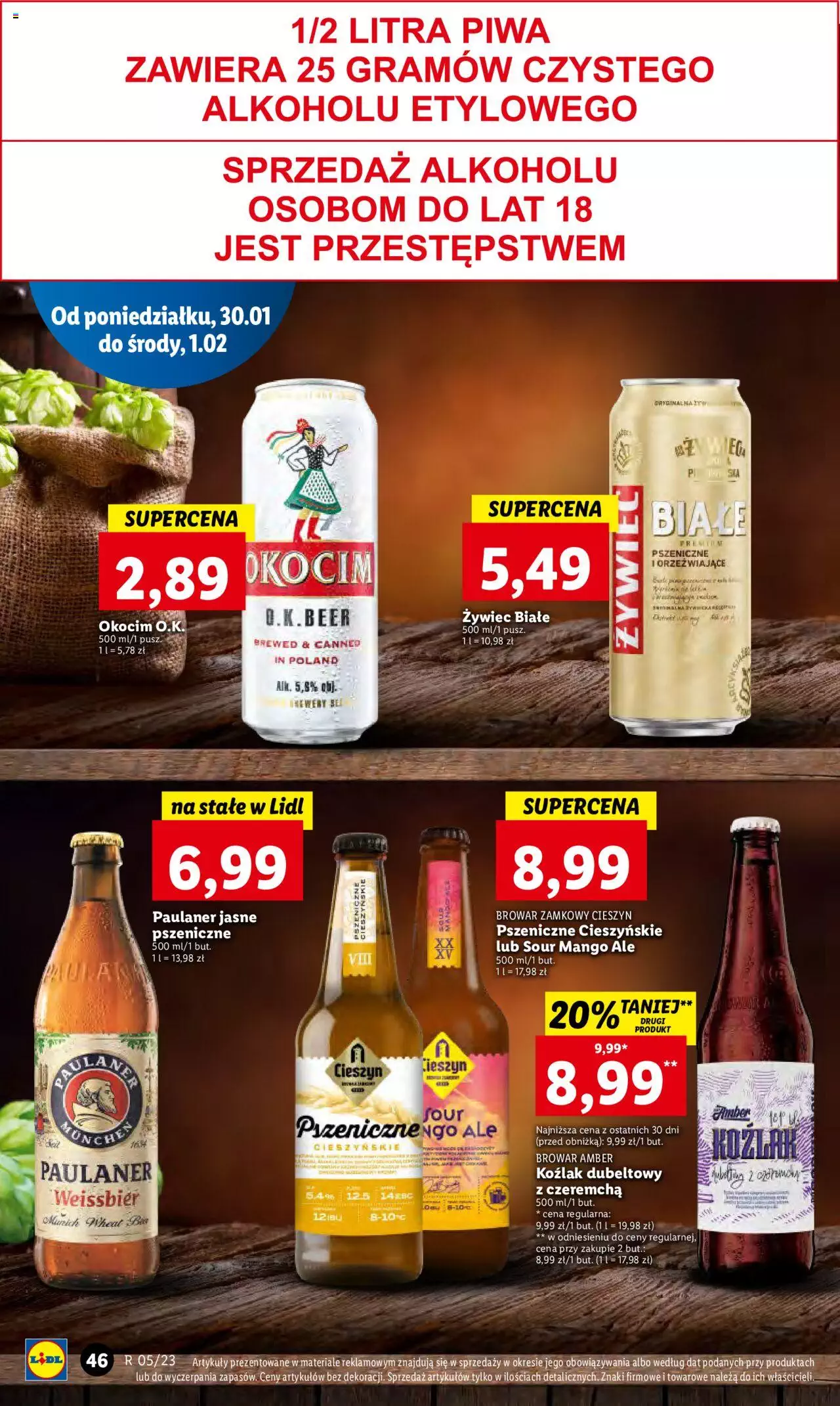 Lidl gazetka ważna od 30.01.2023 do 01.02.2023 strona 54